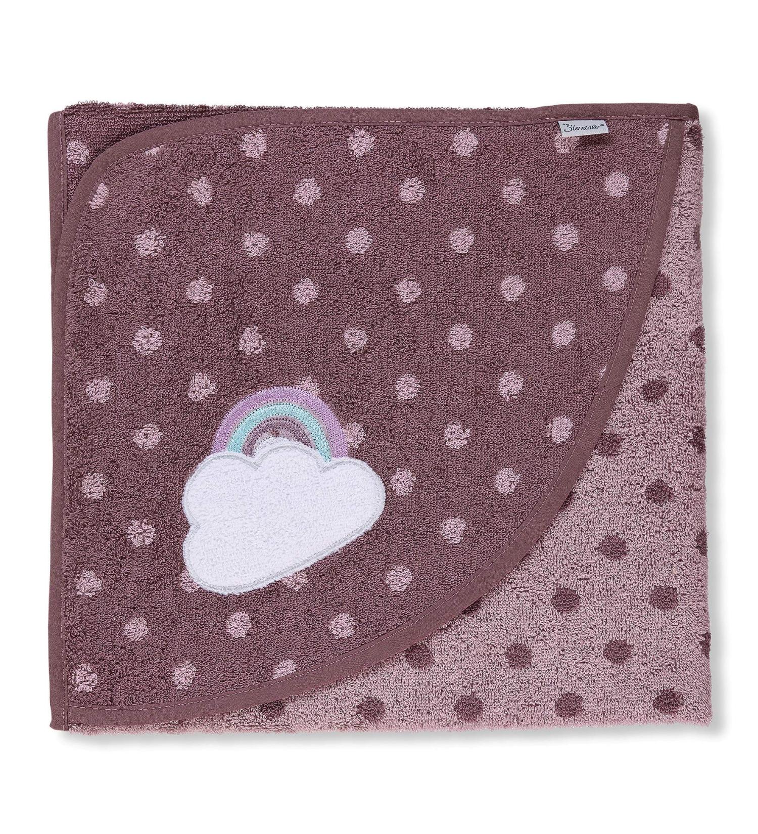 Sterntaler Hooded Bath Towel Pony Pauline | 100x100 cm Light Purple | Baby & Toddler Essentials - International Shipping - Buy Online on GoSupps.com