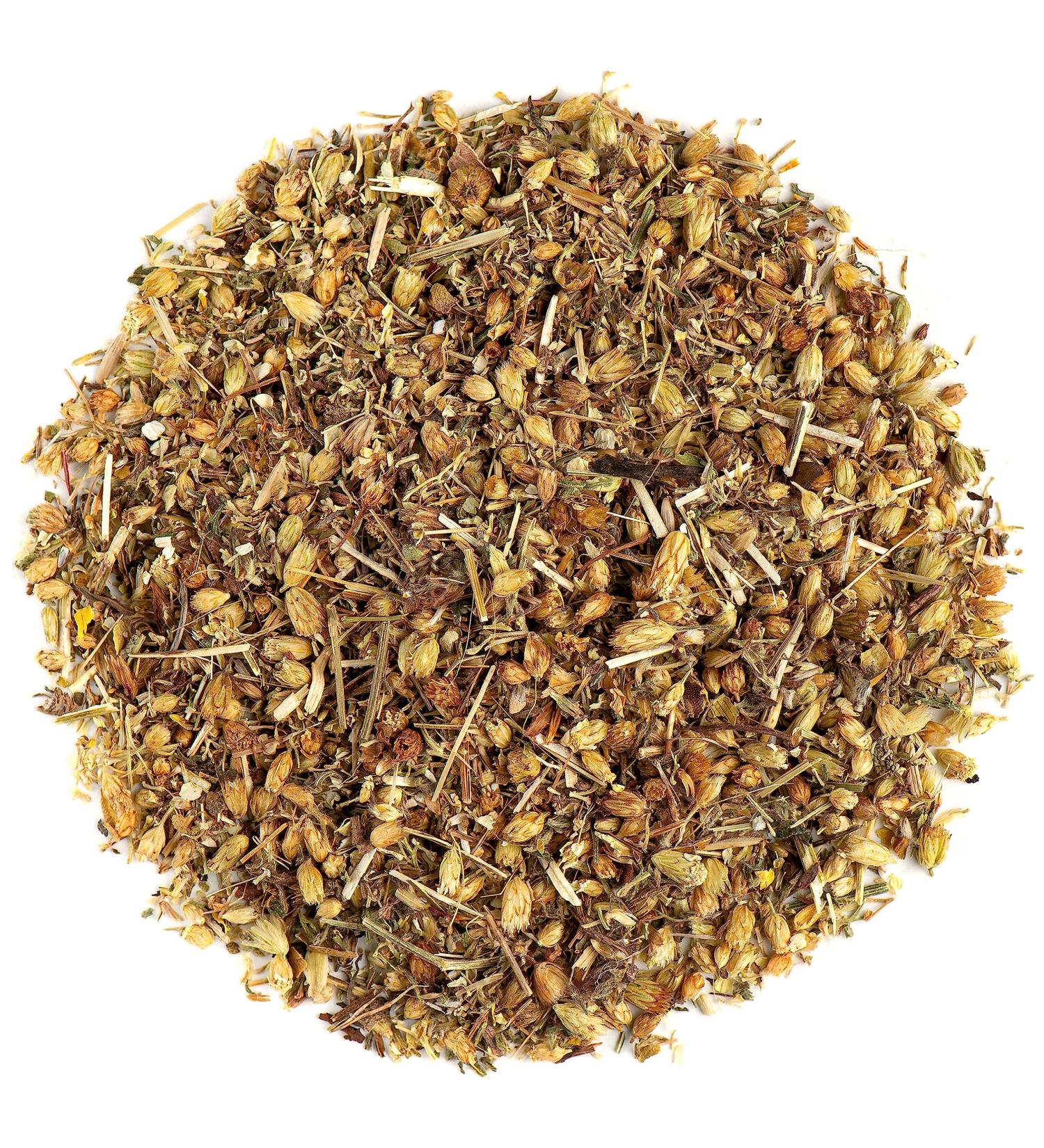 Yarrow Leaf and Flower Organic - Dried Achillea Millefolium Tea - Yarrow Tea Organic Dried Yarrow Flowers Yarrow Flower Tea - Buy Online on GoSupps.com