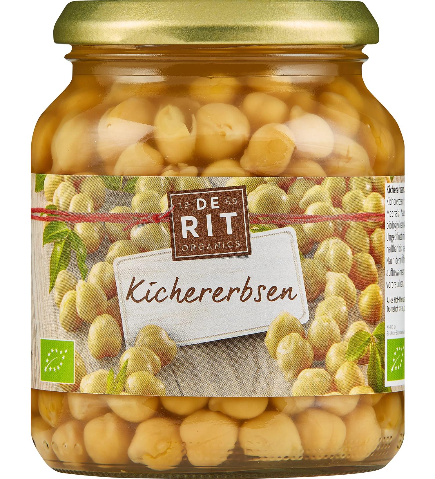 De rit organic chickpeas (2 x 350 gr)