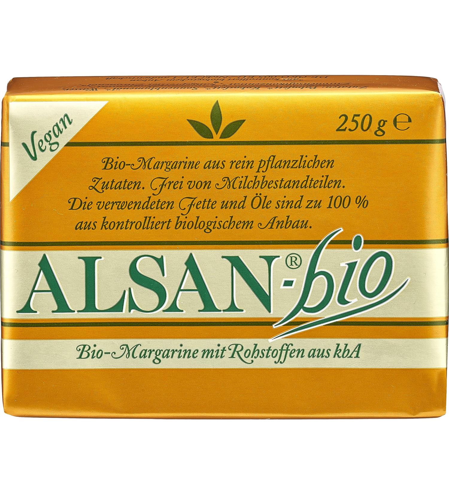 Alsan ALSAN-BIO Margarine (6 x 250 gr) 250 g (pack of 6)
