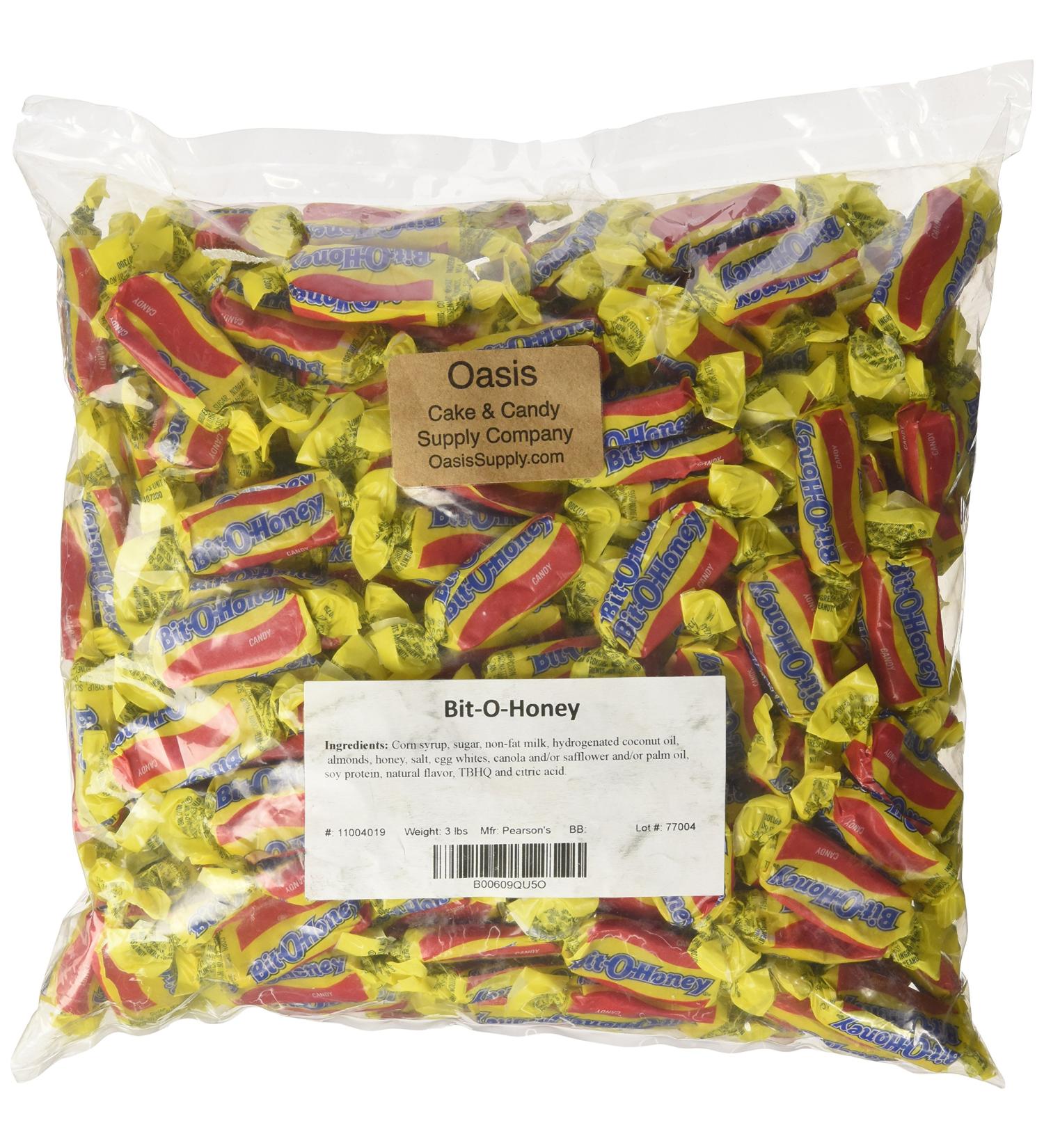 Bit-o-Honey 3lb Bag - Delicious 3 Pound Bulk Candy for Sale - Buy Online on GoSupps.com