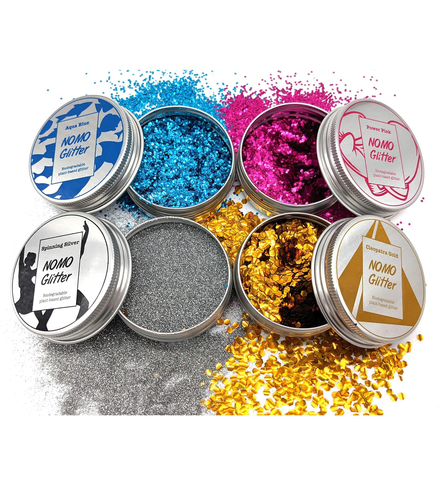 Plant-Based Biodegradable Vegan Glitter - 1.6oz (45g) for Face, Body, Craft & Nails - Buy Online on GoSupps.com