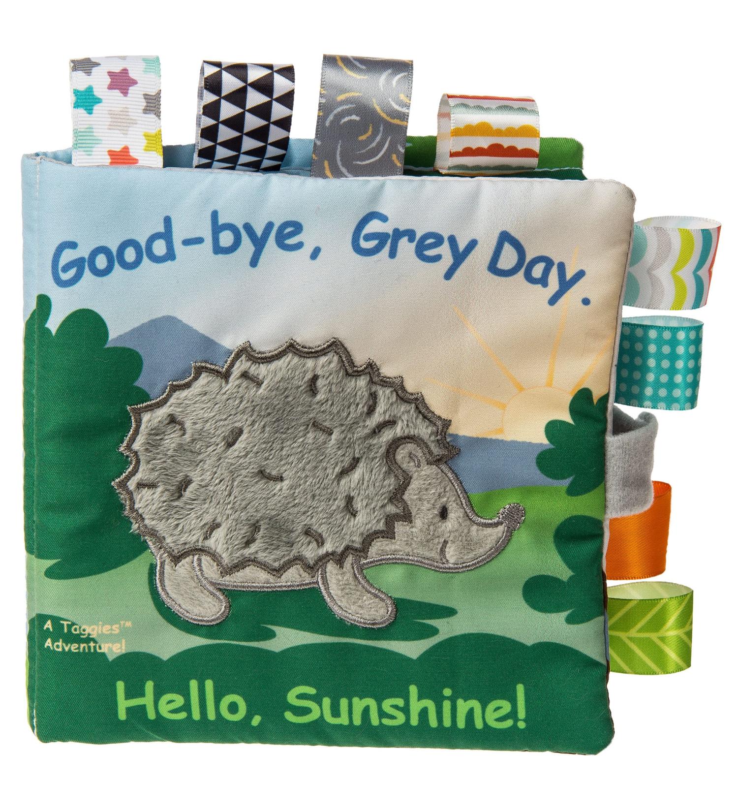 Taggies Touch & Feel Soft Cloth Book | Heather Hedgehog Design | Crinkle Paper & Squeaker | 6x6 Inches - Buy Online on GoSupps.com