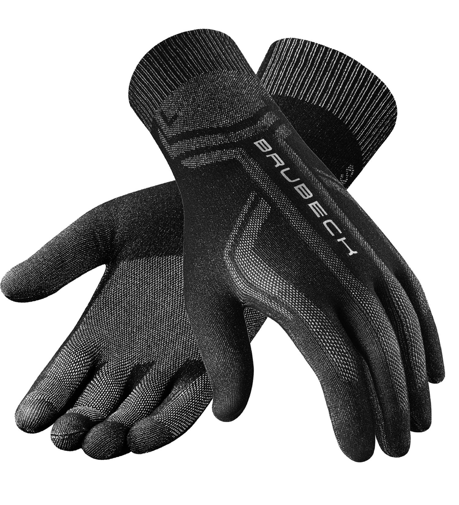Shop Brubeck Thin Undertaking Gloves GE10010A & Warming Merino Wool GE10020 for Men & Women - Black S/M - International Shipping Available - Buy Online on GoSupps.com