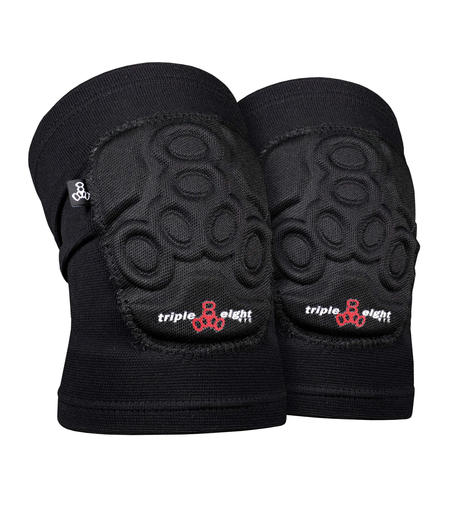 Triple Eight Covert Knee Pads - Large, Black - Buy Online on GoSupps.com