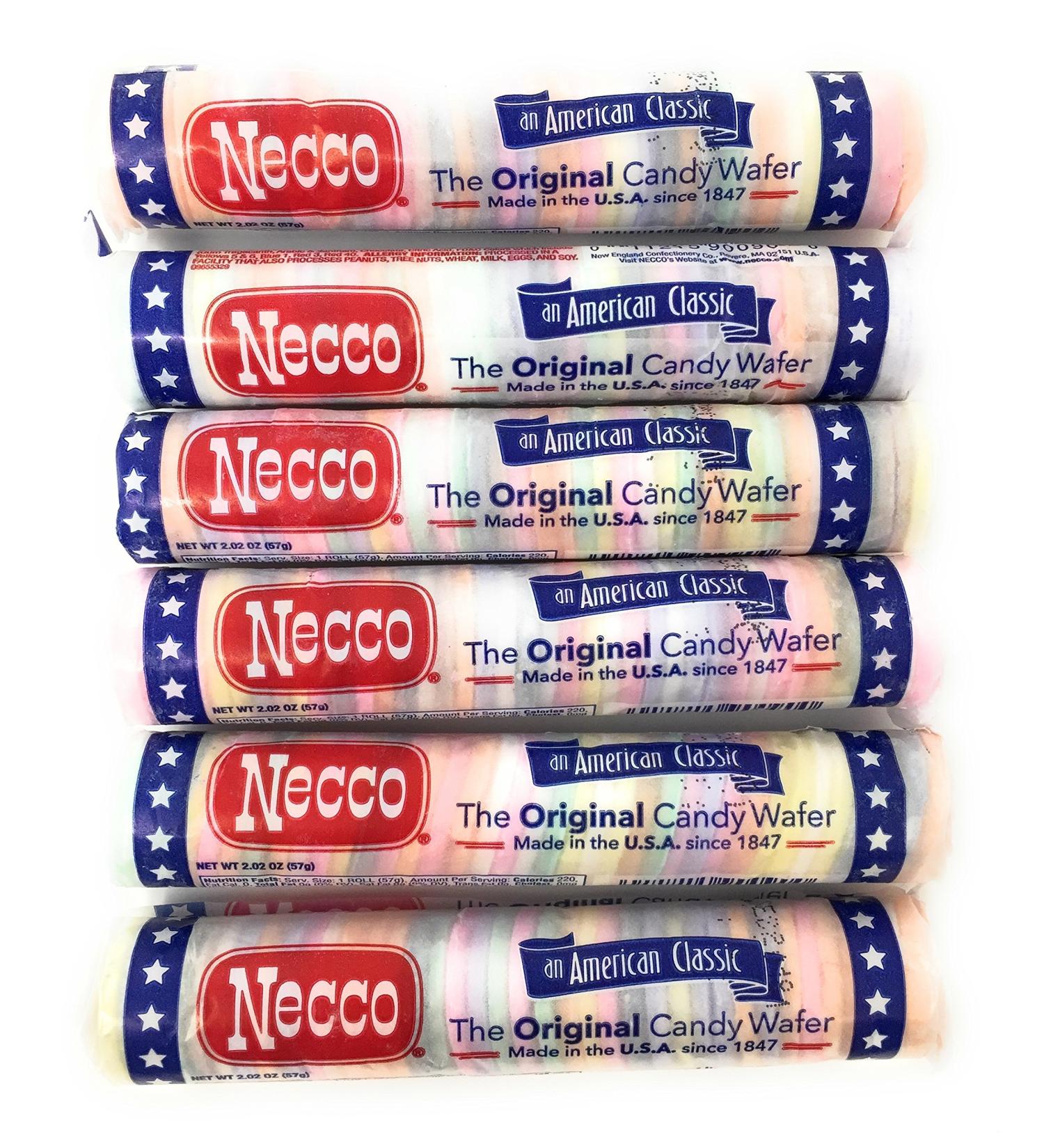 Necco Wafers Original Assorted Candy Rolls (Set of 6) - Buy Online on GoSupps.com