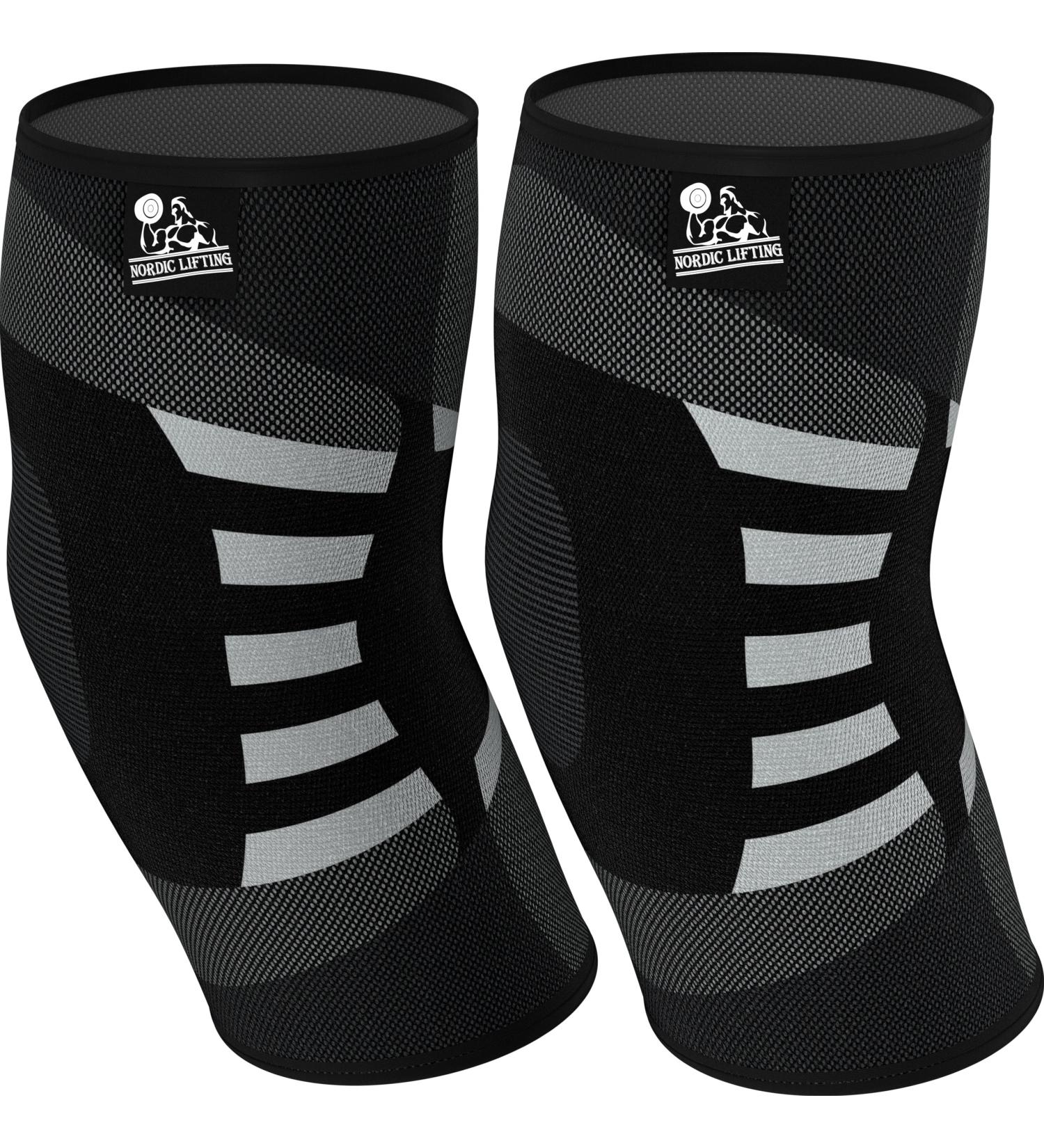 Large Elbow Compression Sleeves (1 Pair) - Tendonitis Support for Prevention & Recovery - Buy Online on GoSupps.com