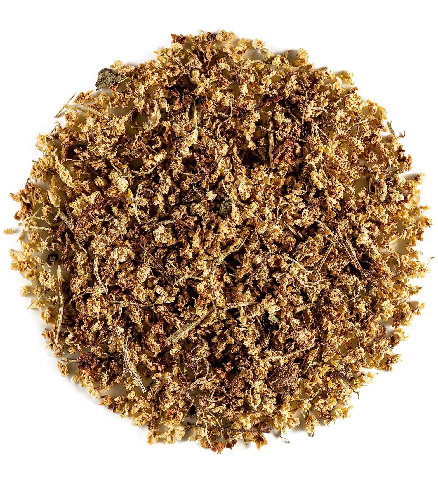 Organic Elderflower Tea - Holunder Flowers Herbal Tea - 100g - Sambucus & Elderberry Tea for Wellness - Buy Online on GoSupps.com
