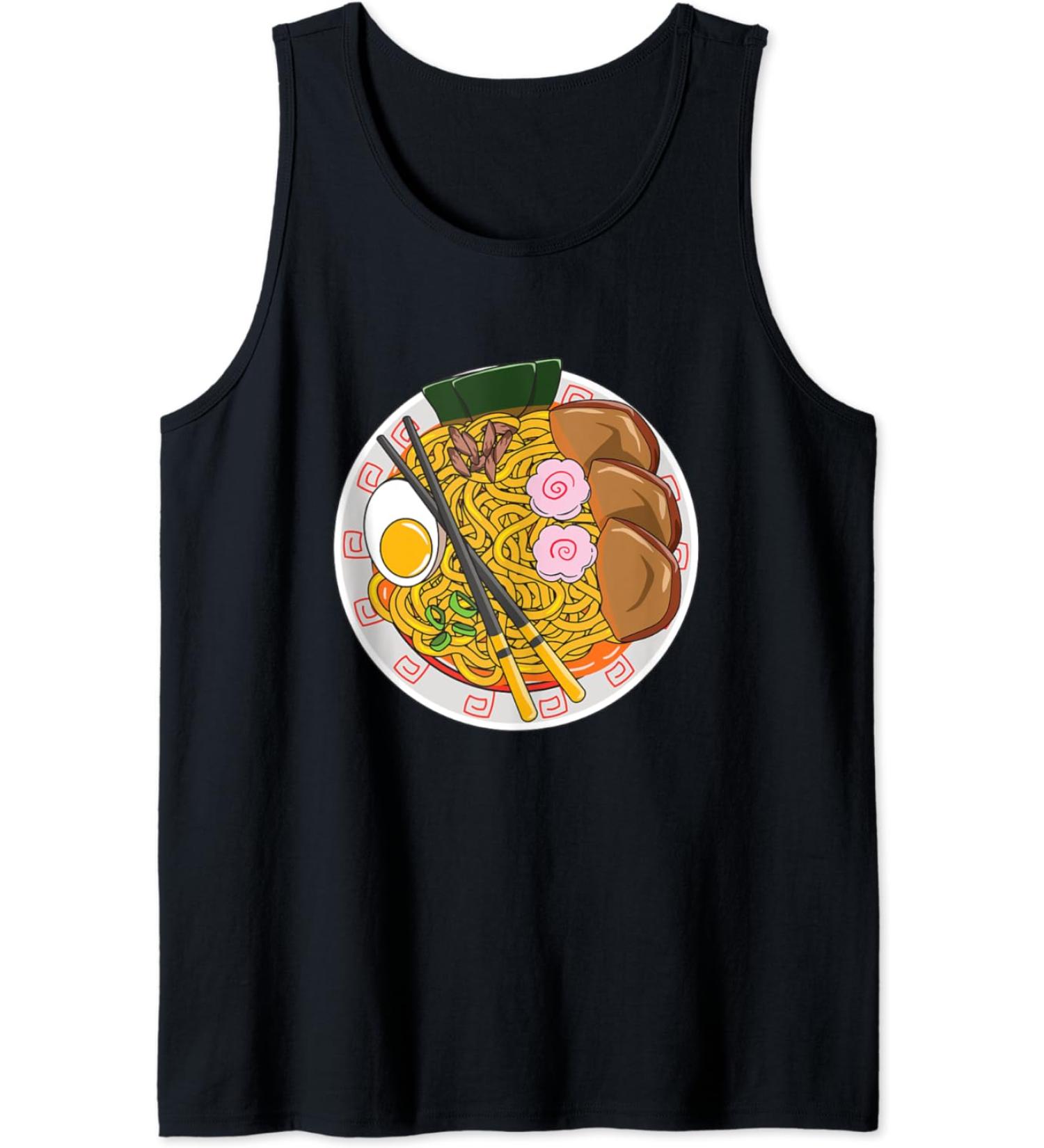 Kawaii Ramen Noodle Japanese Ramen Life Tank Top