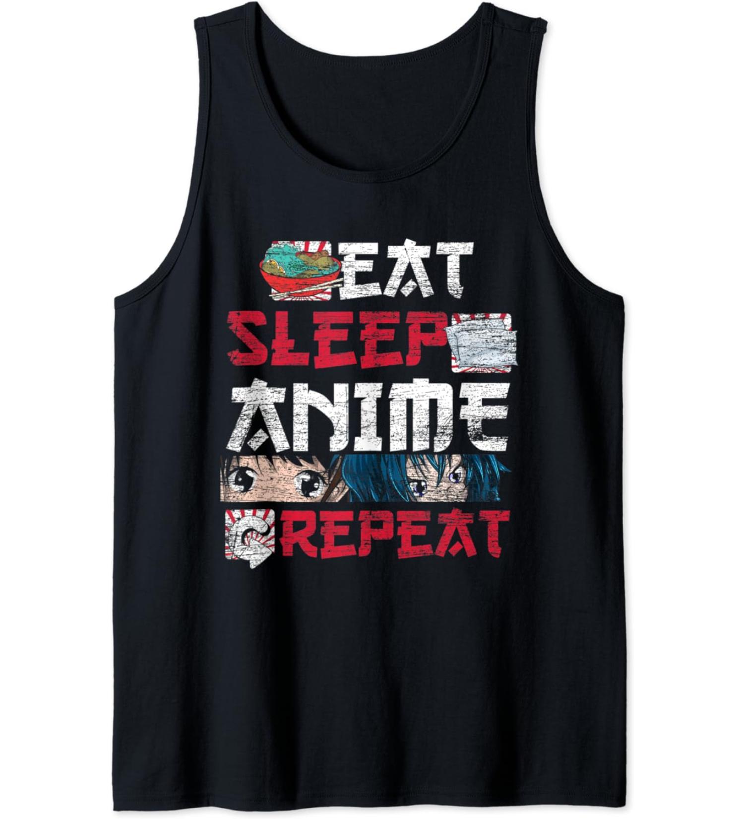 Kawaii Manga Japanese Ramen Noodles Otaku Foodie Anime Tank Top