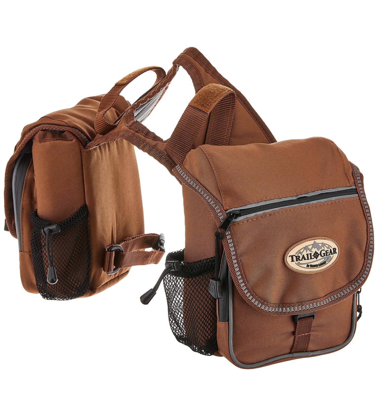 Weaver Leather Trail Gear Pommel Bag - Brown | Durable and Functional - Buy Online on GoSupps.com