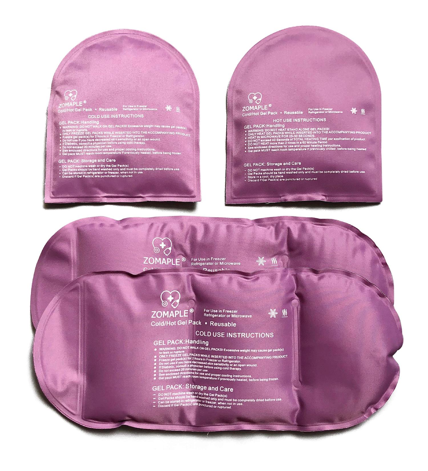 Zomaple Purple Gel Pack for Cold Therapy Socks - Pain Relief for Plantar Fasciitis & More - Buy Online on GoSupps.com