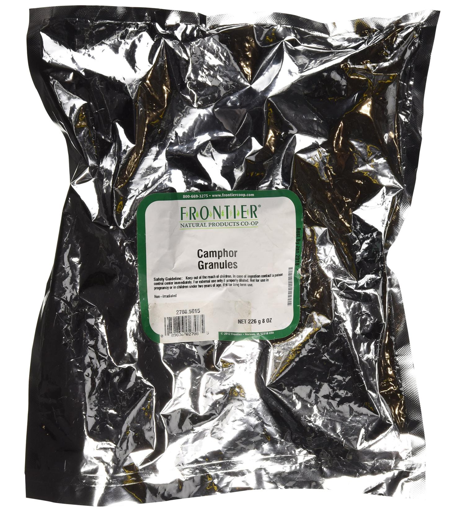 Buy Frontier Natural Products Camphor Granules 0.5 lbs - Premium Quality for International Shipping - Buy Online on GoSupps.com