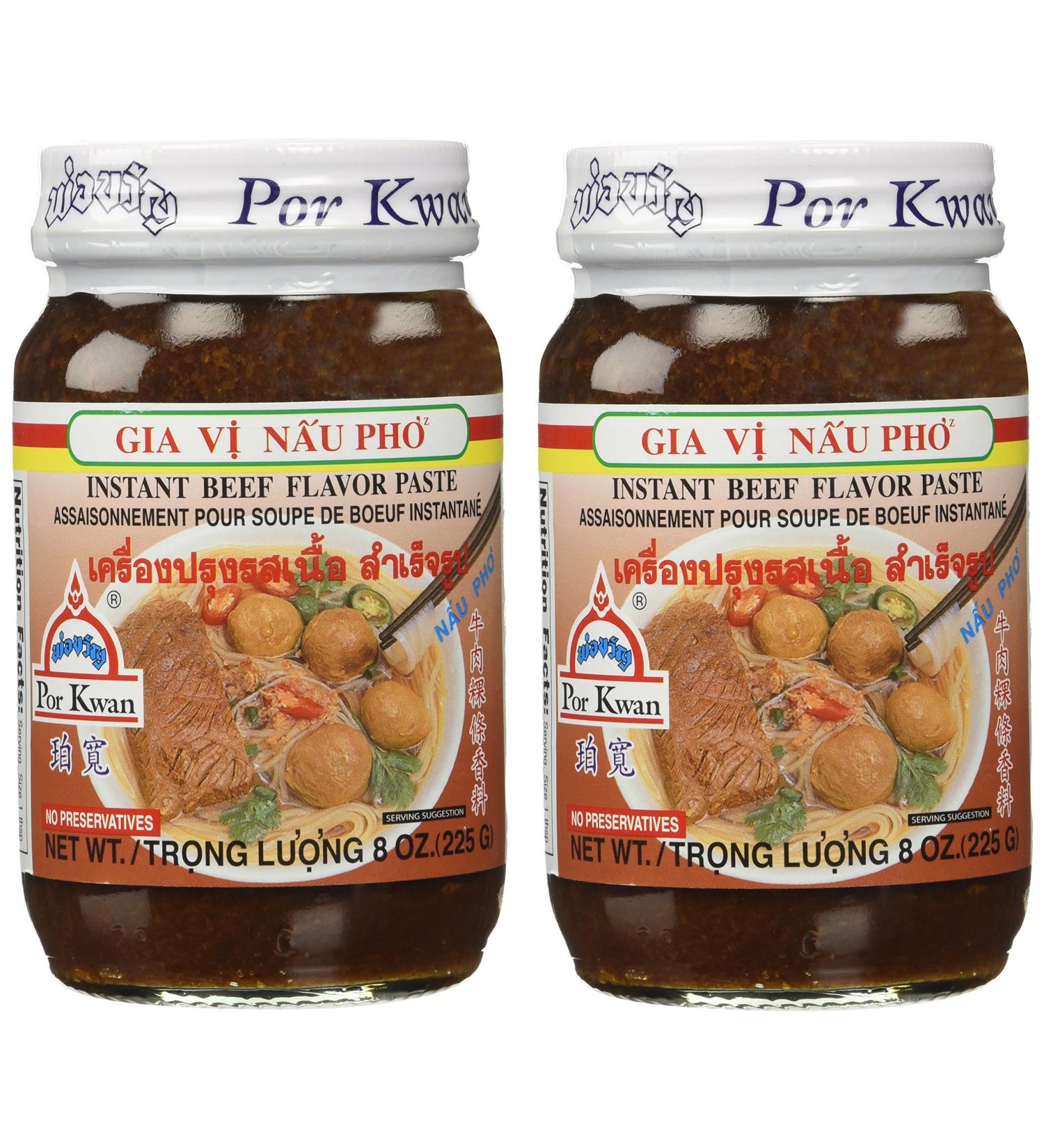Por Kwan Pho Vietnamese Beef Flavor Paste - 8 oz (2 Pack) - Buy Online on GoSupps.com
