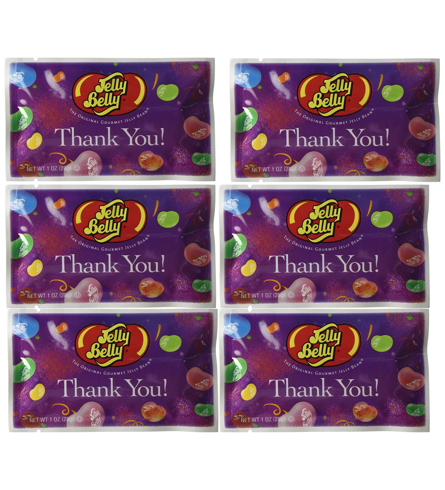 Thank You Assorted Flavors Jelly Beans 1 oz. Bag - 30-Count Case | Buy Now! - Buy Online on GoSupps.com