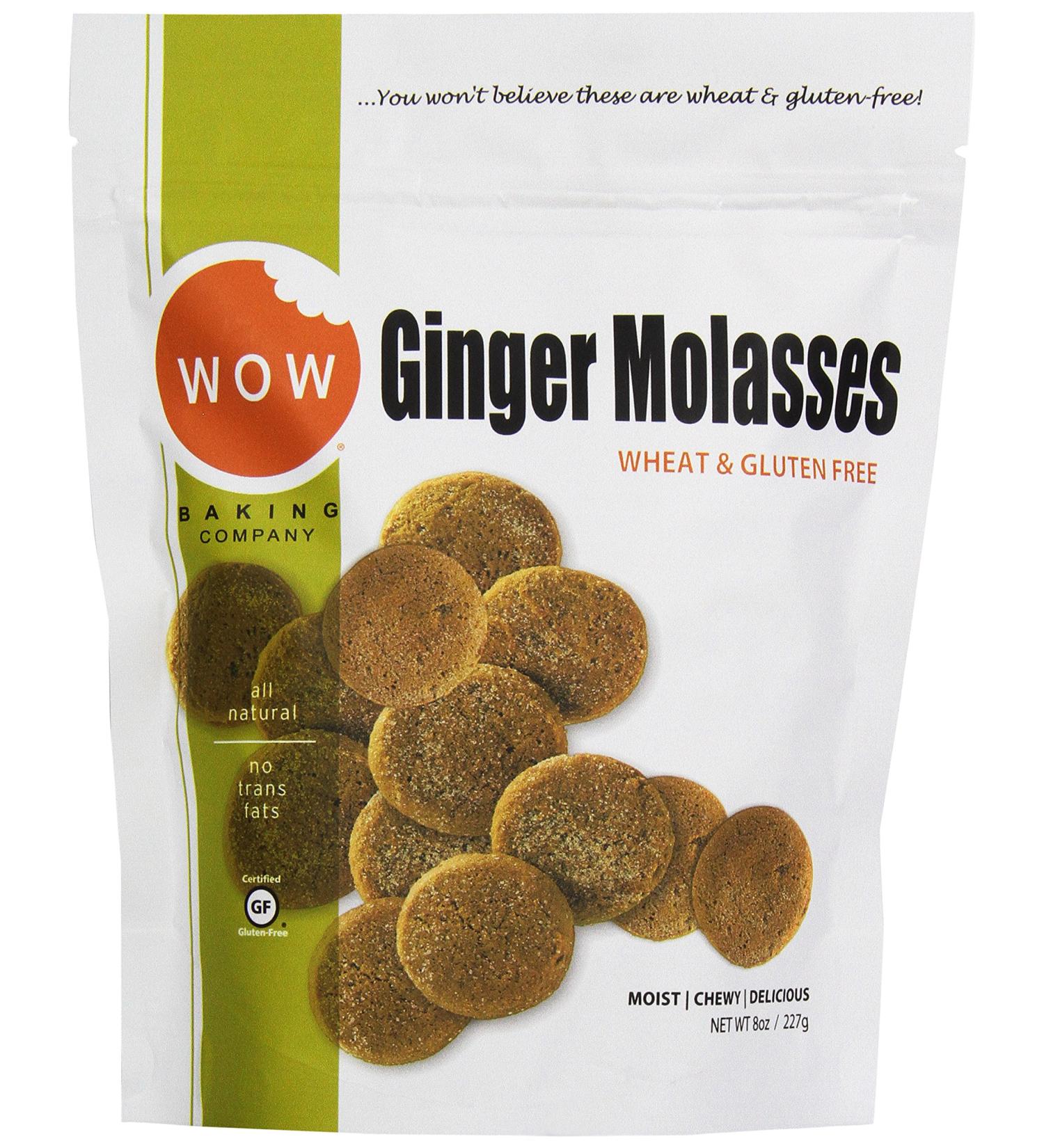 Wow Baking Gluten Free Ginger Molasses Cookies - 8 oz | Buy Online - Buy Online on GoSupps.com