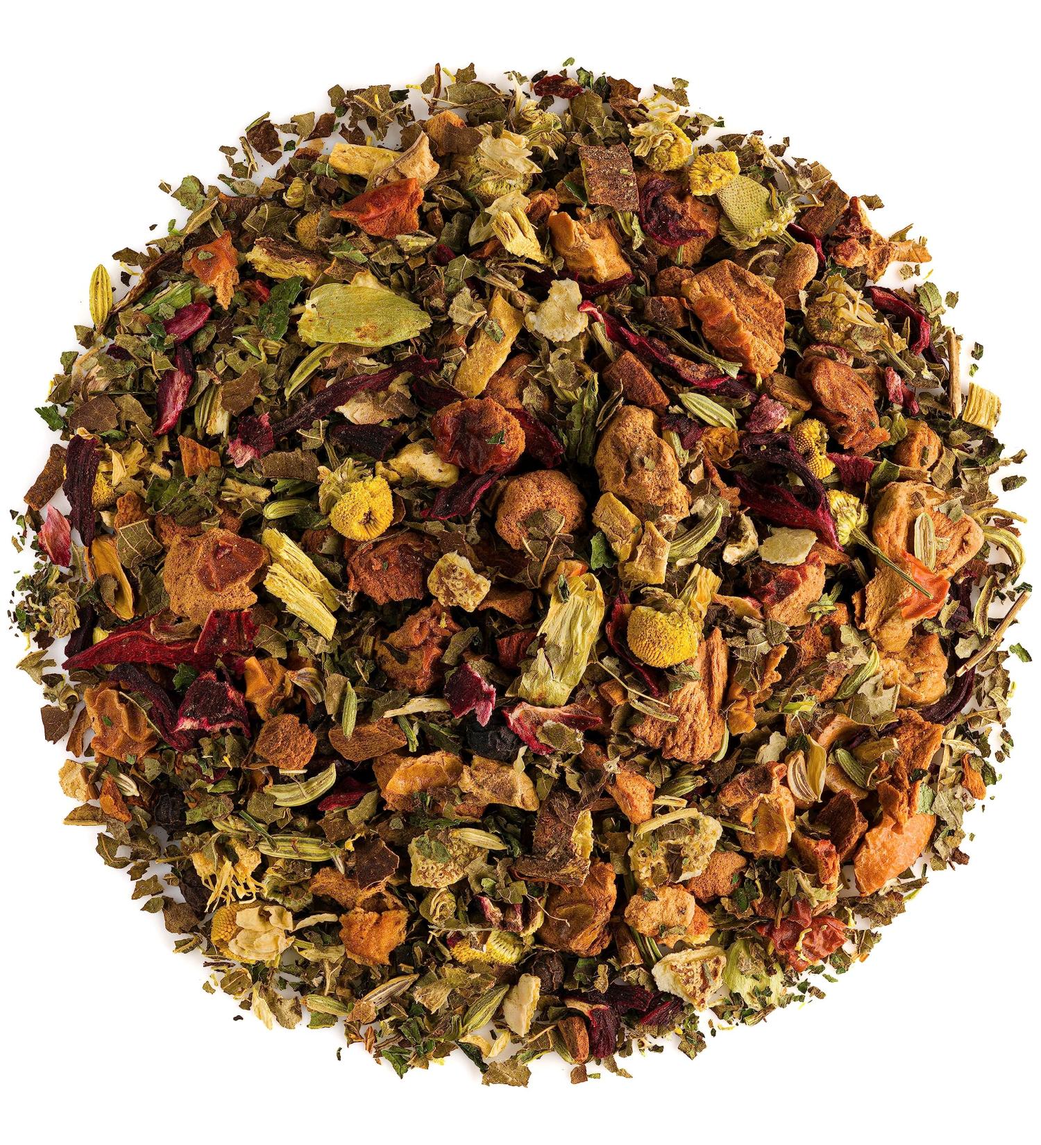 Organic Chamomile Herbal Tea - Relaxation & Stress Relief - 200g Loose Leaf Blend - Buy Online on GoSupps.com