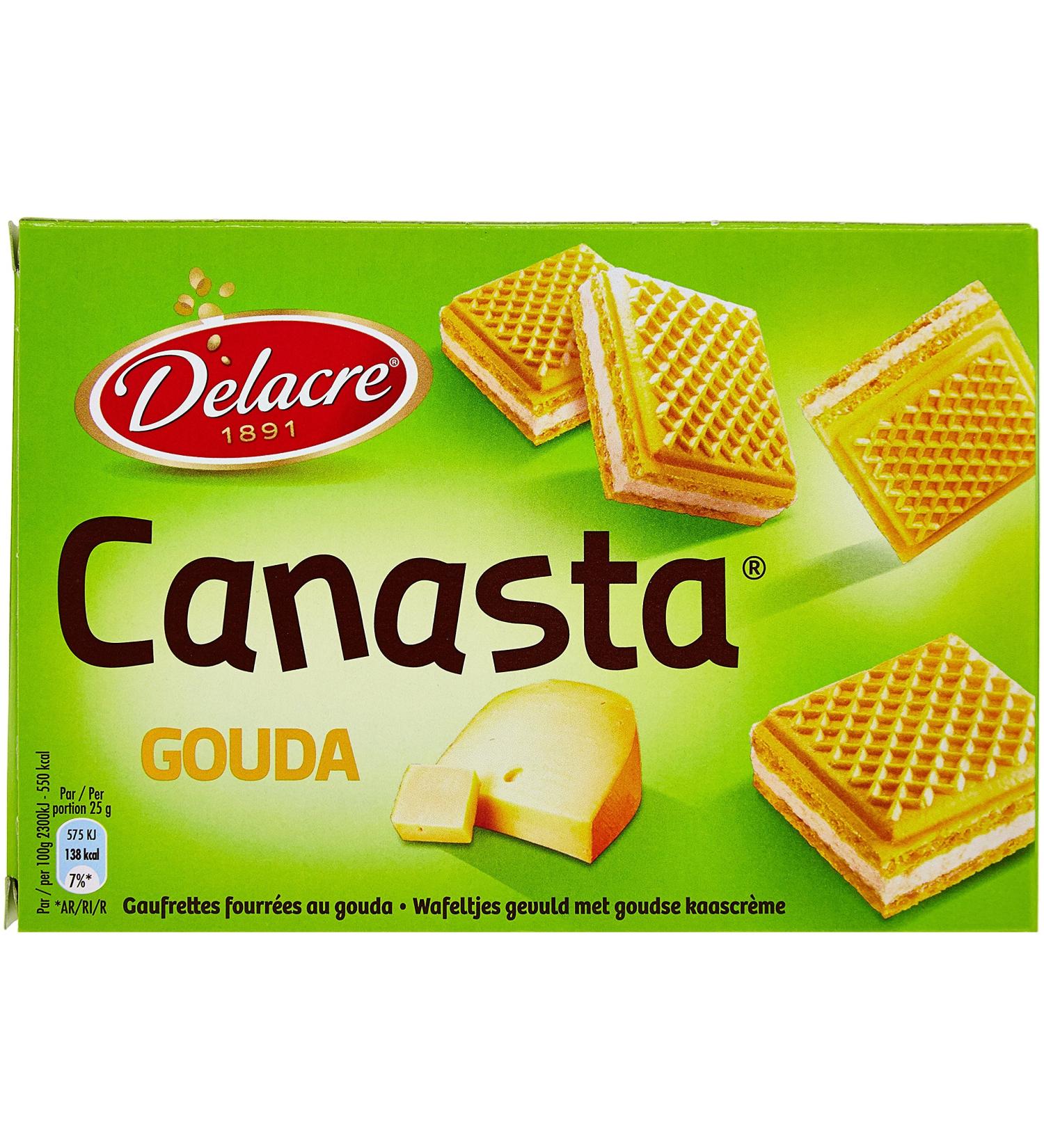 Delacre Gouda Filled Wafers 75g - Pack of 6 - Buy Online on GoSupps.com