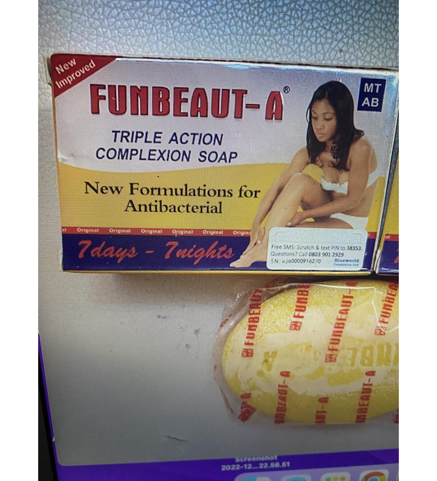 Funbeaut-A Triple Action Complexion Cleansing Soap (1 Bar)