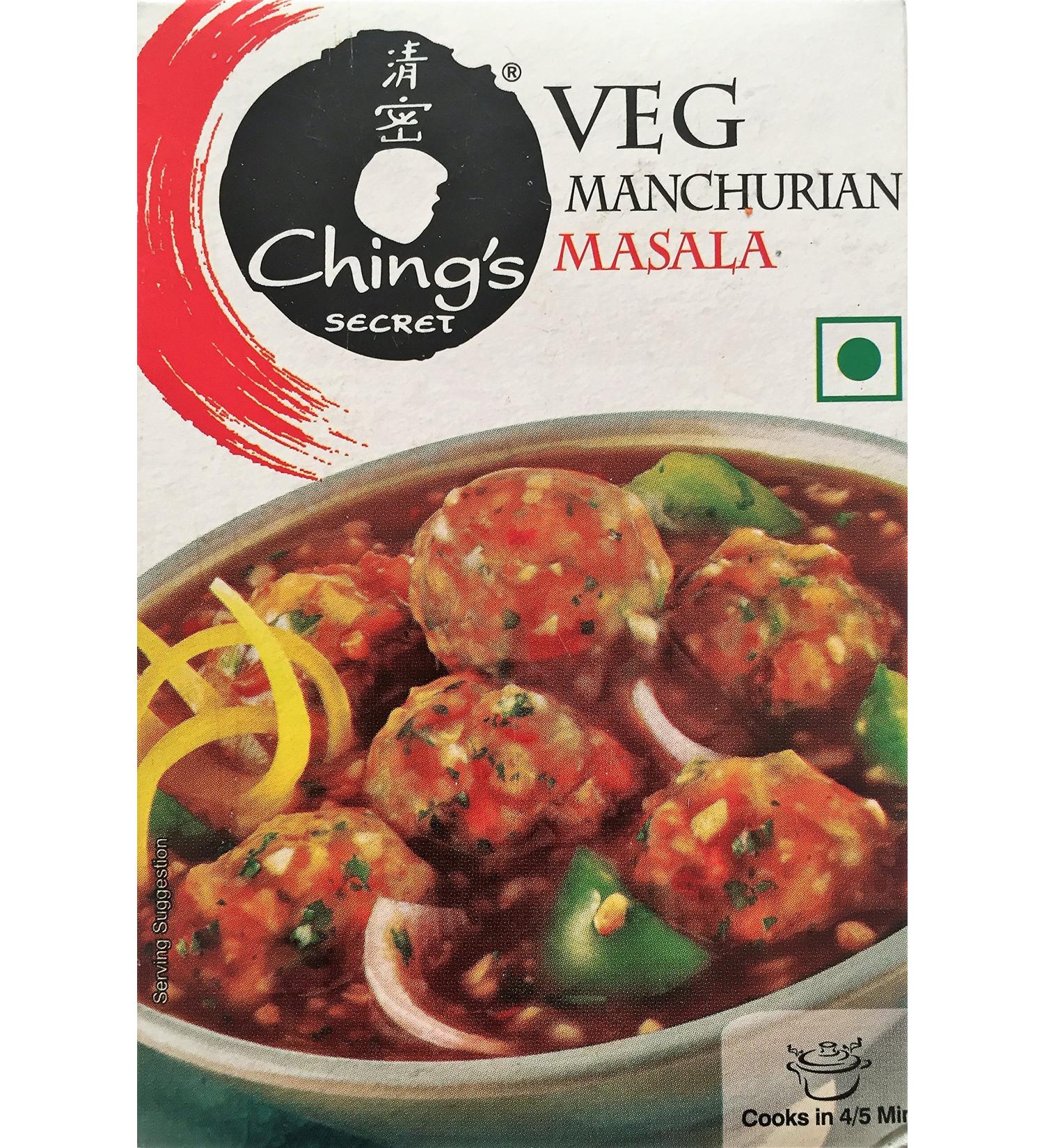 CHING'S Manguurian Veg Masala 50g - Pack of 2