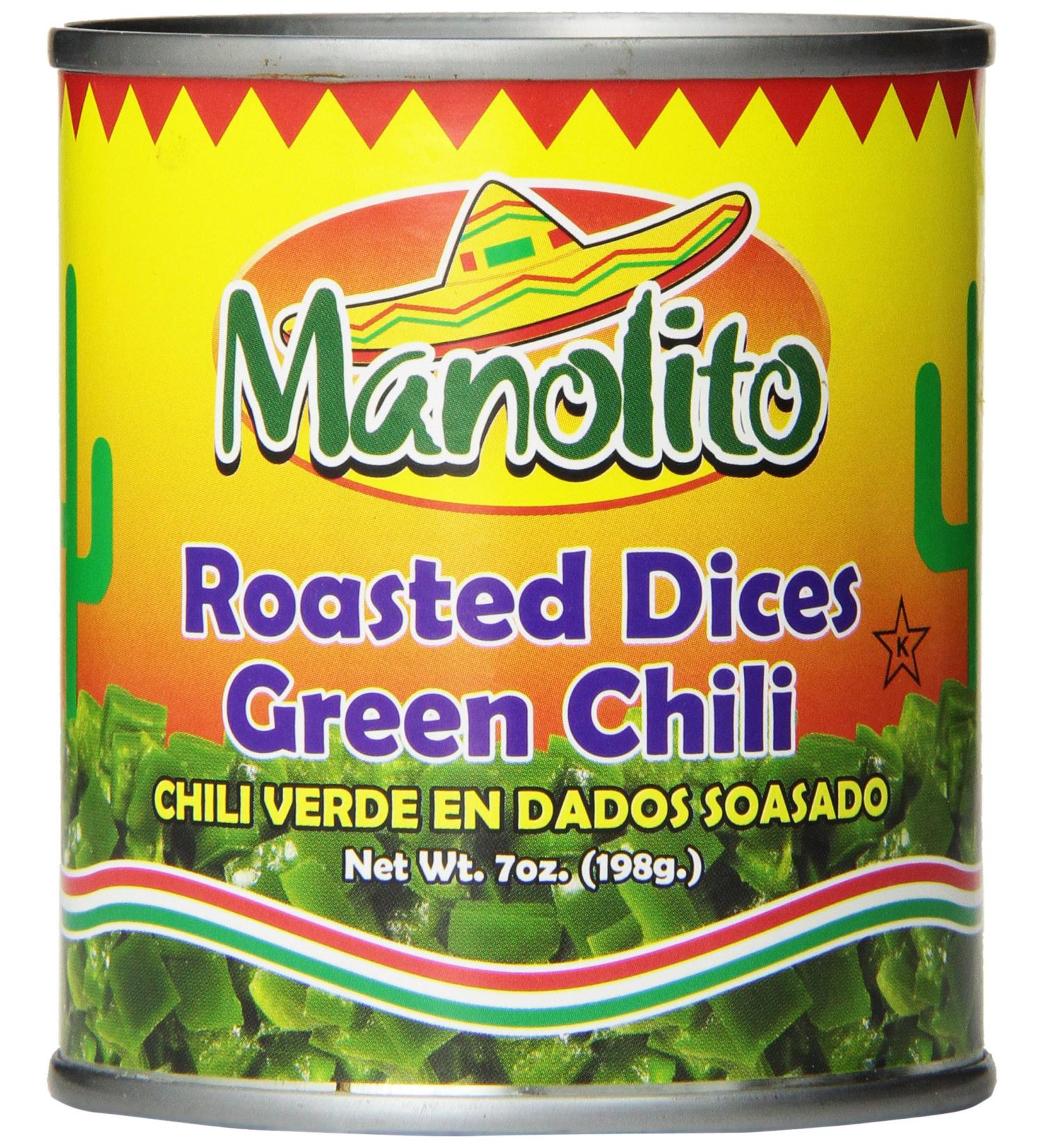 Mama Fresca Diced Roasted Green Chili 7oz (Pack of 24) - Authentic Flavor and Convenience - Buy Online on GoSupps.com