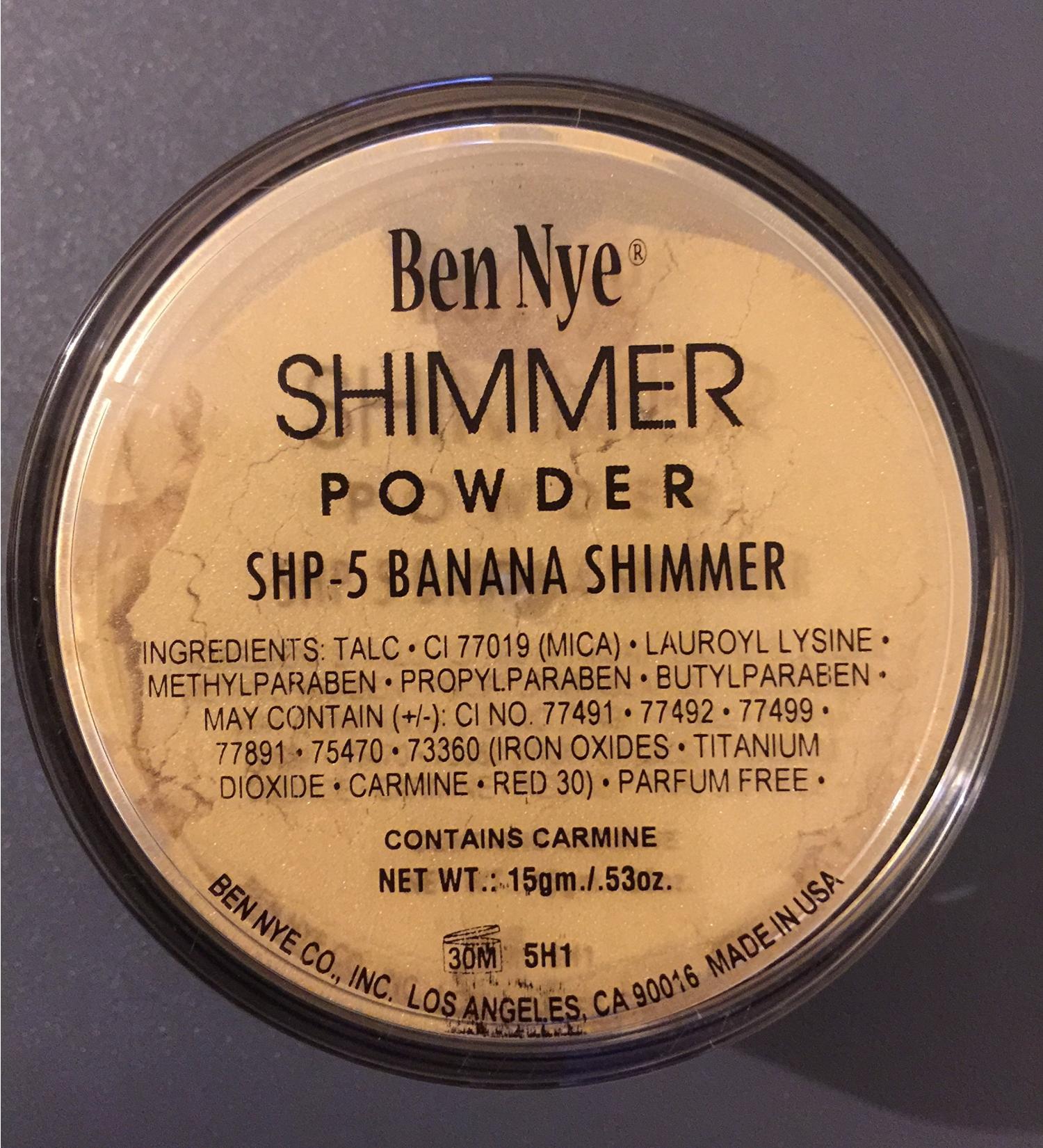  Ben Nye BEN NYE SHIMMER POWDER BANANA - POUDRE SCINTILLANTE BEN NYE BANANA - Buy Online on GoSupps.com