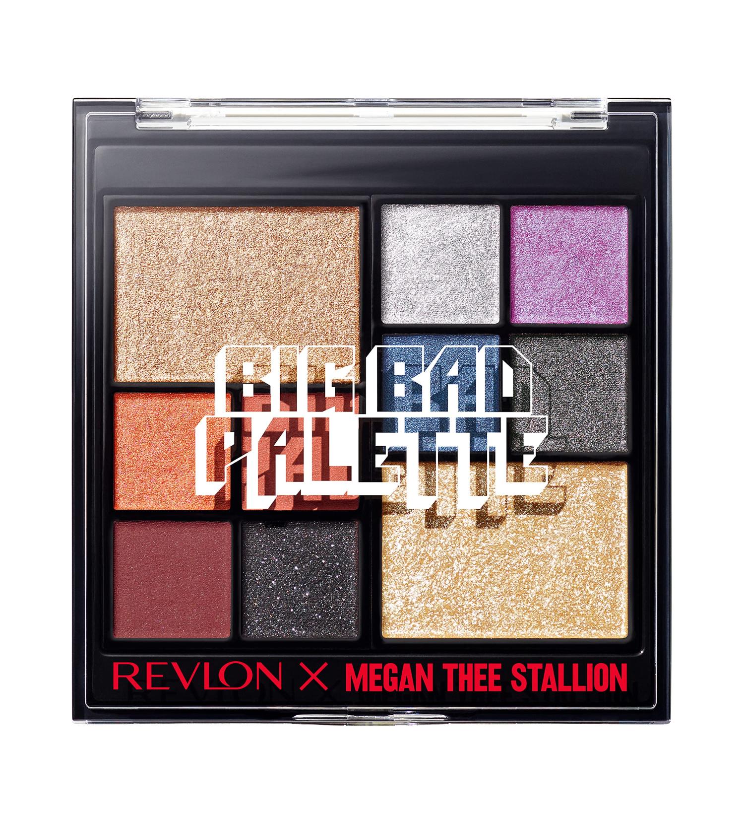 Revlon x Megan Thee Stallion Big Bad Eyeshadow Palette - Creamy, Pigmented Matte & Pearl Shades - Buy Online on GoSupps.com