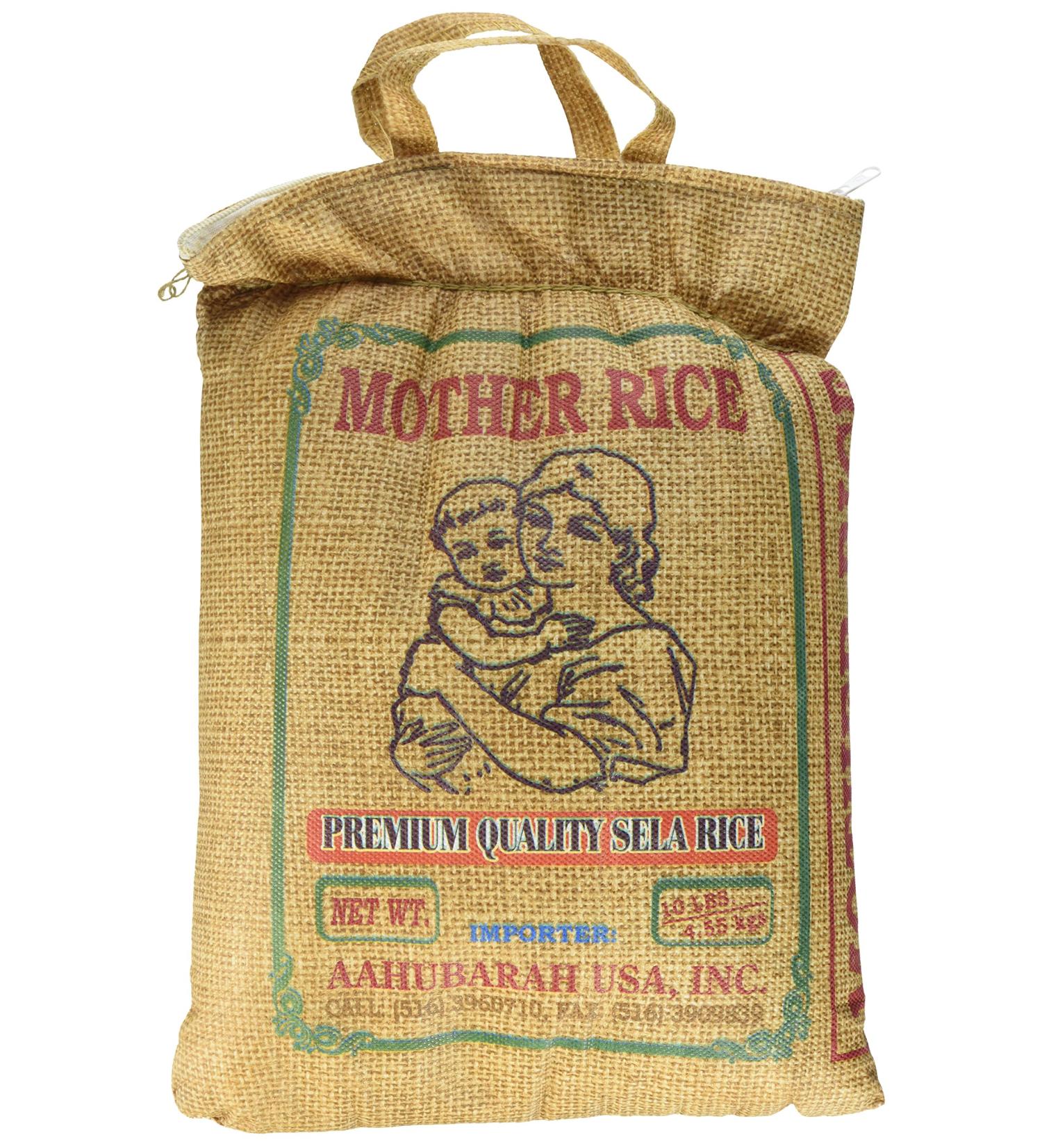 Aahu Barah Mother Basmati Sela Rice 10lb - Premium Quality Rice for Exquisite Meals - Buy Online on GoSupps.com