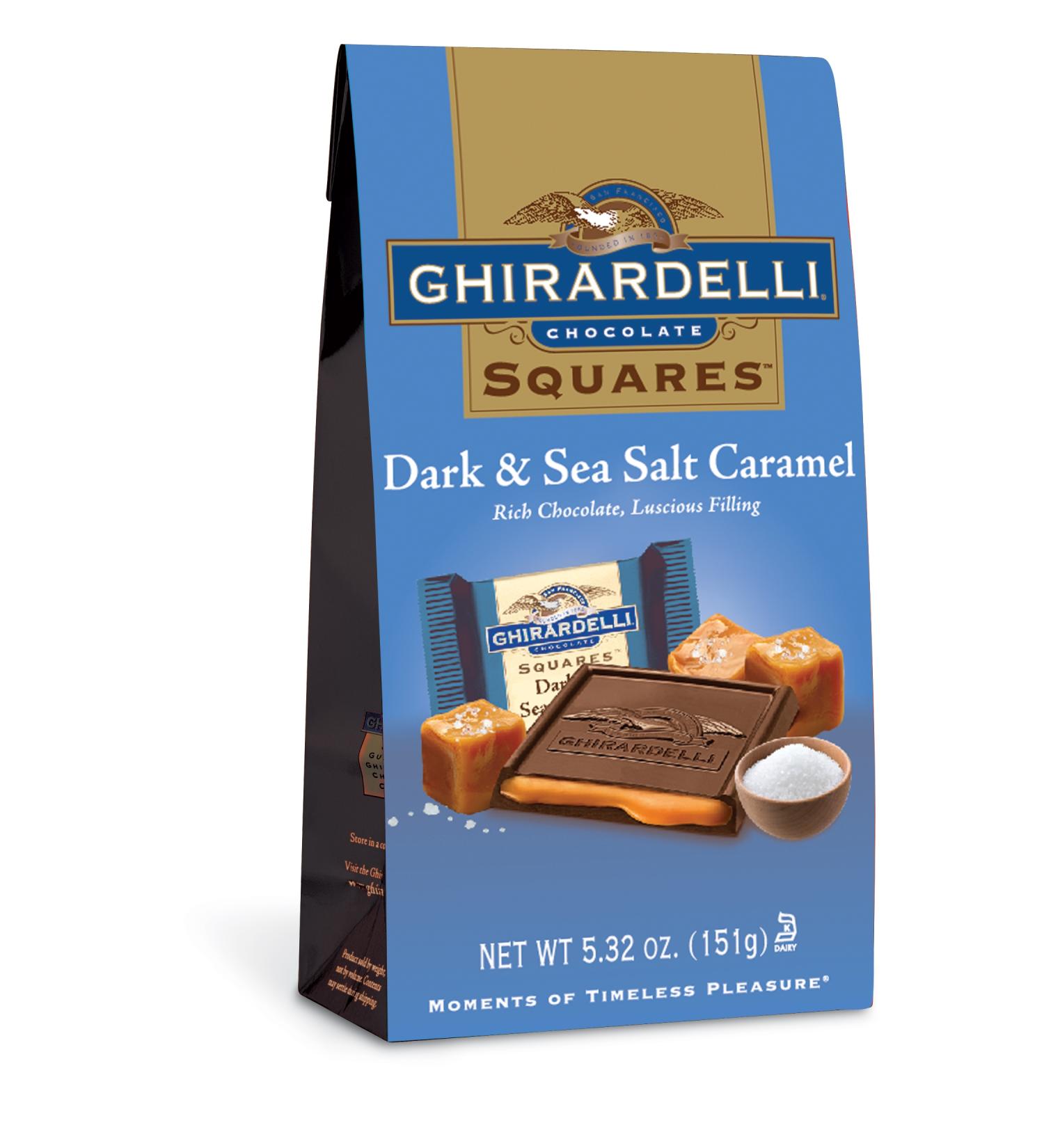 Chocolate Sqr Dark Carmel Seasl (Pack of 12)