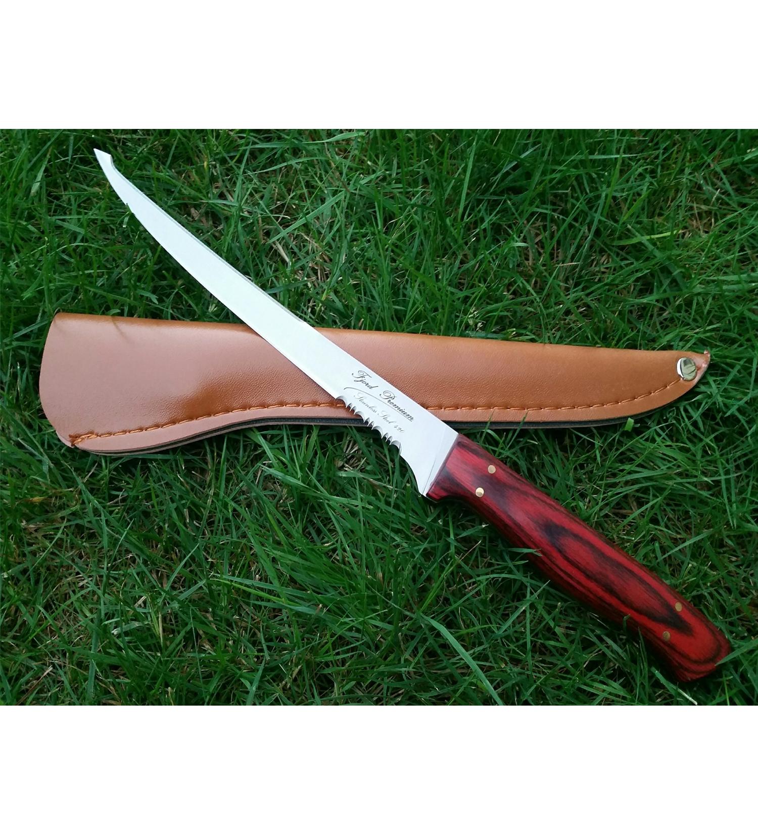 Fjord Premium Filetiermesser Modell Nr. 2 - Hochwertige Angelmesser f r Pr zises Filetieren | Internationaler Versand - Buy Online on GoSupps.com