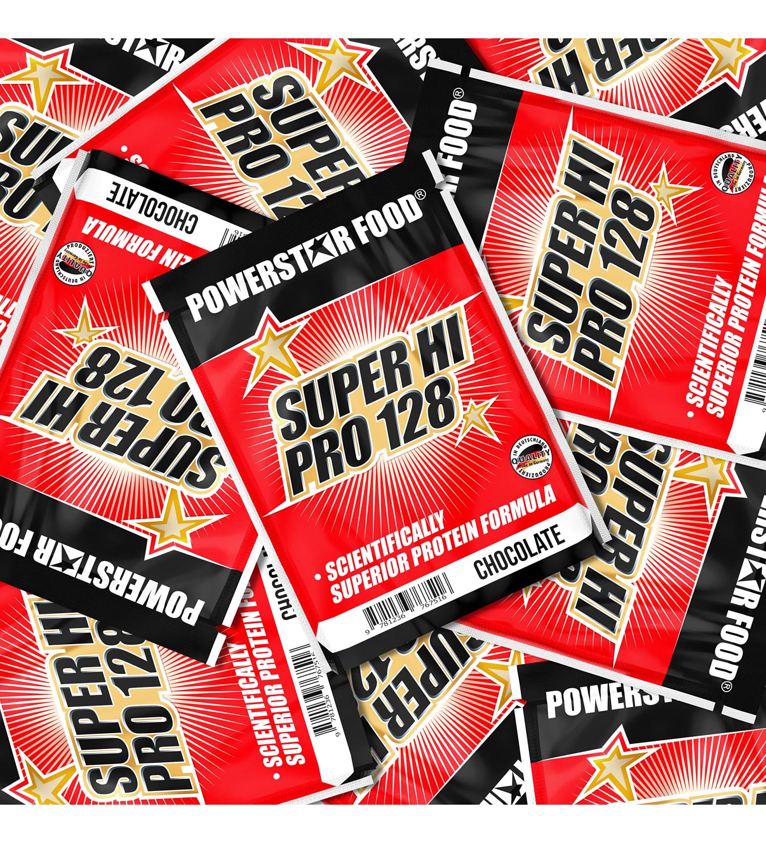 Super Hi Pro 128 Tasting Package | 10 x 30g High-Quality Protein Samples | 84% Protein | Low Carb | German Made | International Shipping Available - Buy Online on GoSupps.com