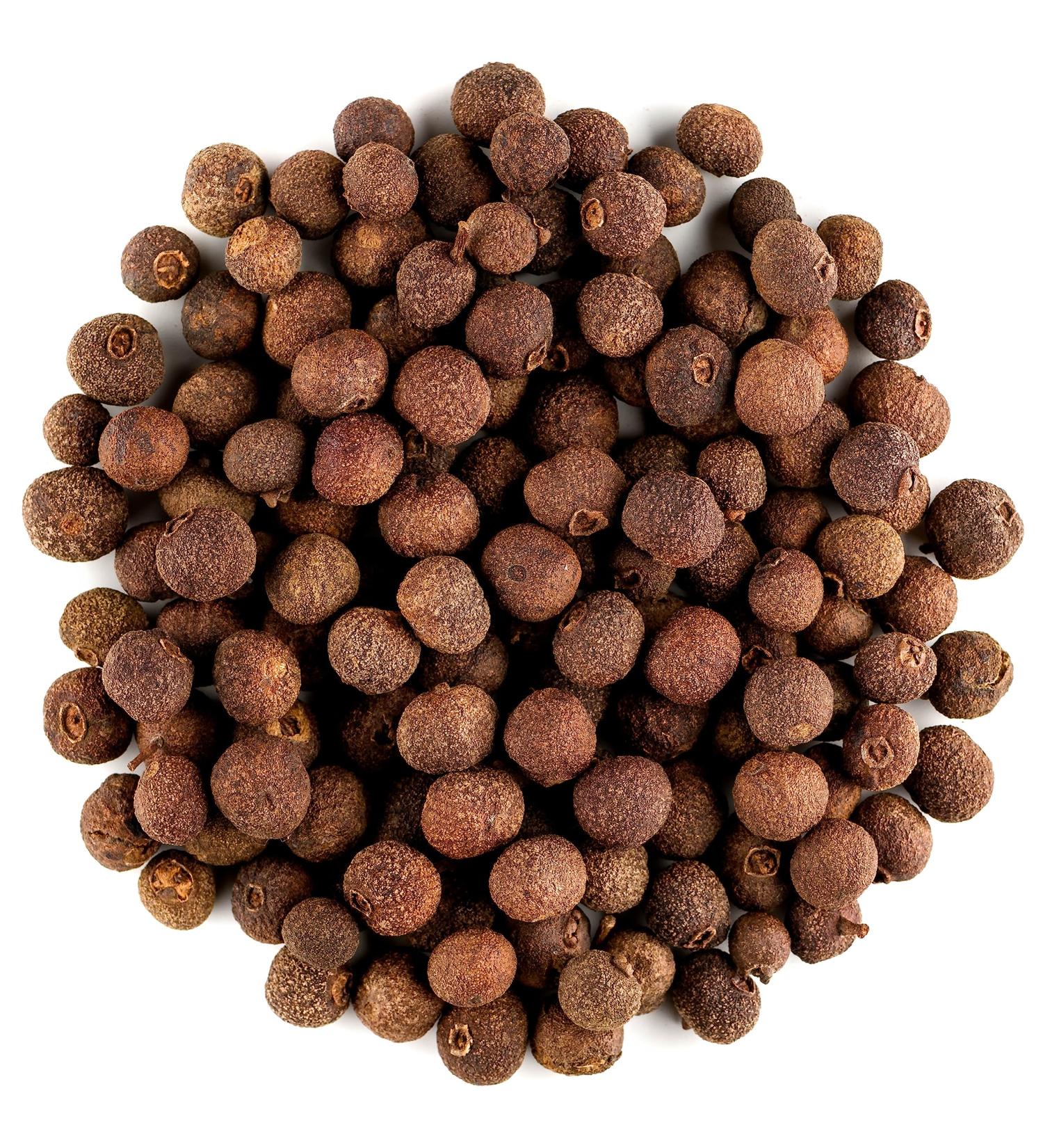 Allspice Whole Berries Organic Spice - All Spice Berry Seasoning - Also called Jamaican Pepper - 350g - Buy Online on GoSupps.com