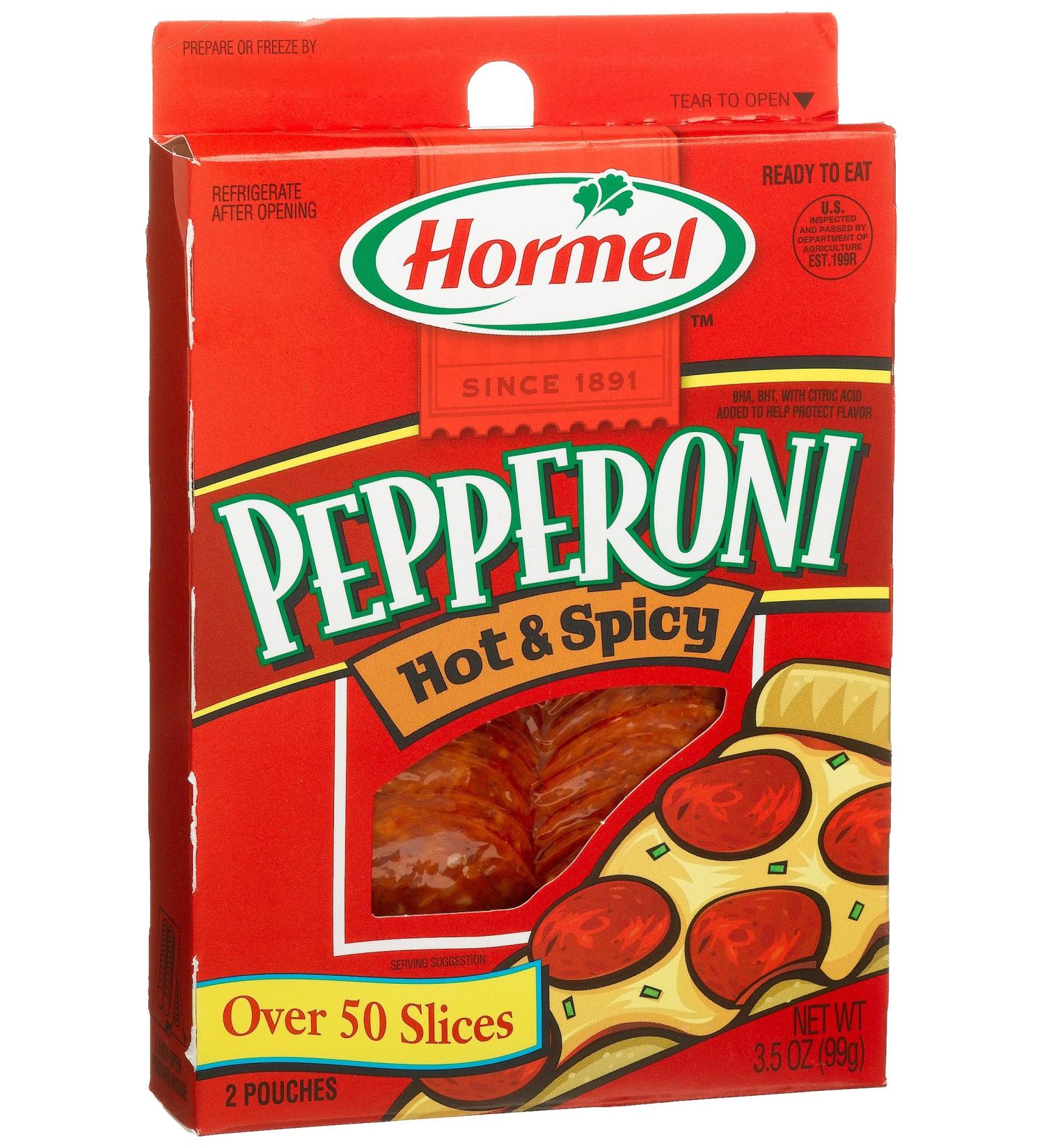 Hormel Hot & Spicy Pepperoni, 3.5 oz