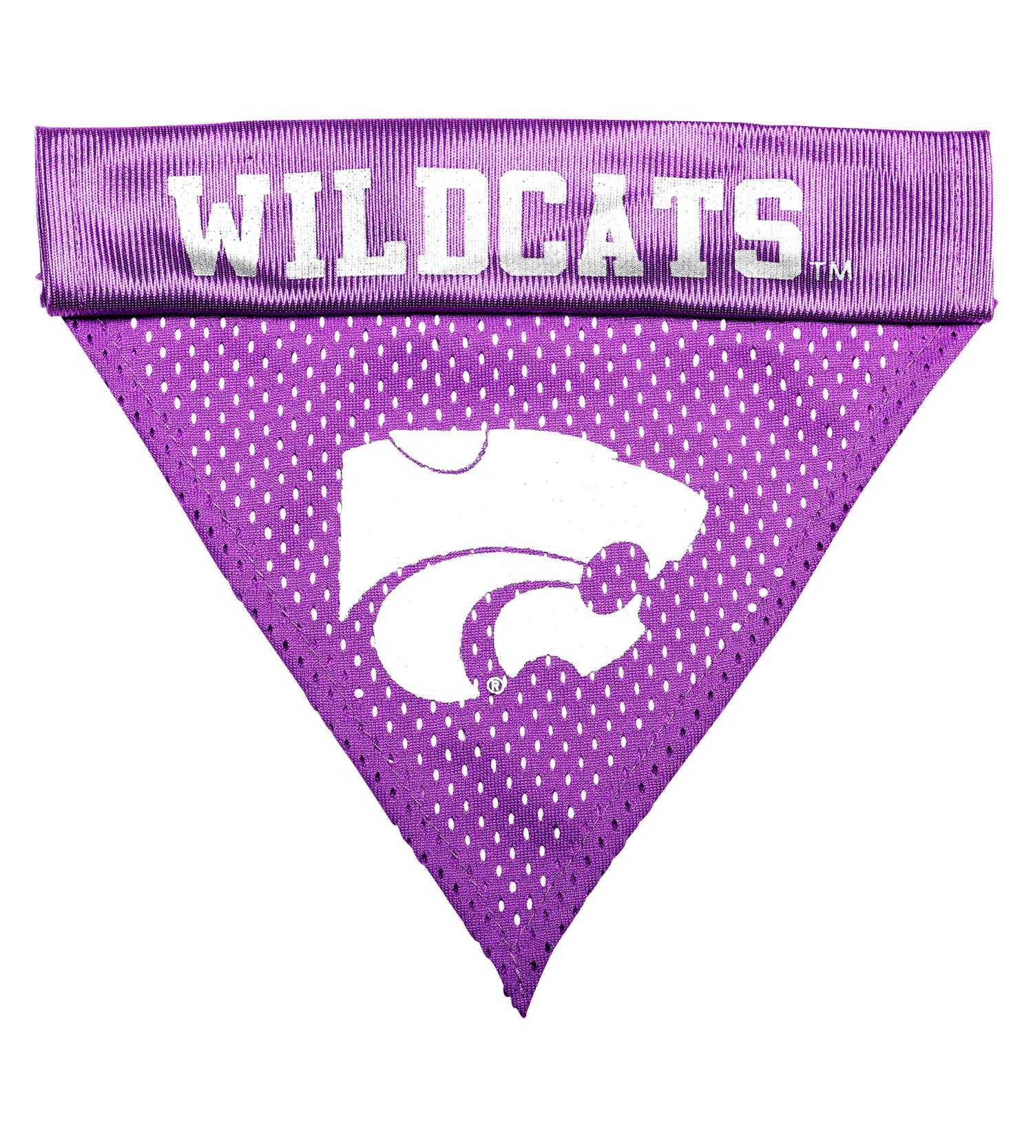 Pet Goods NCAA Kansas State Wildcats Collar Bandana, One Size
