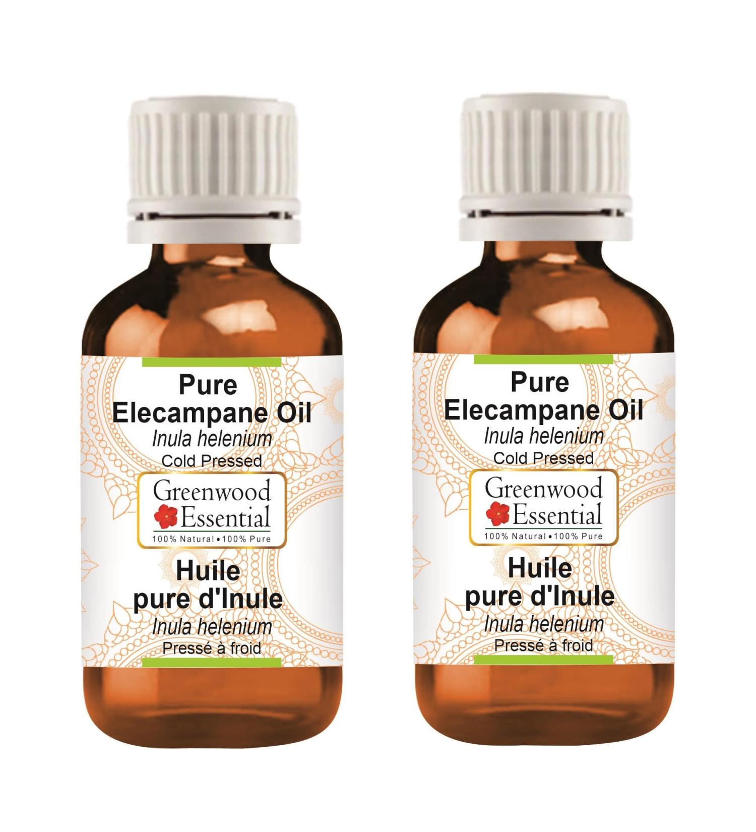 Buy Pure Elecampane Oil (Inula helenium) - Cold Pressed 100ml (Pack of 2) - Premium Quality for Natural Wellness - Buy Online on GoSupps.com