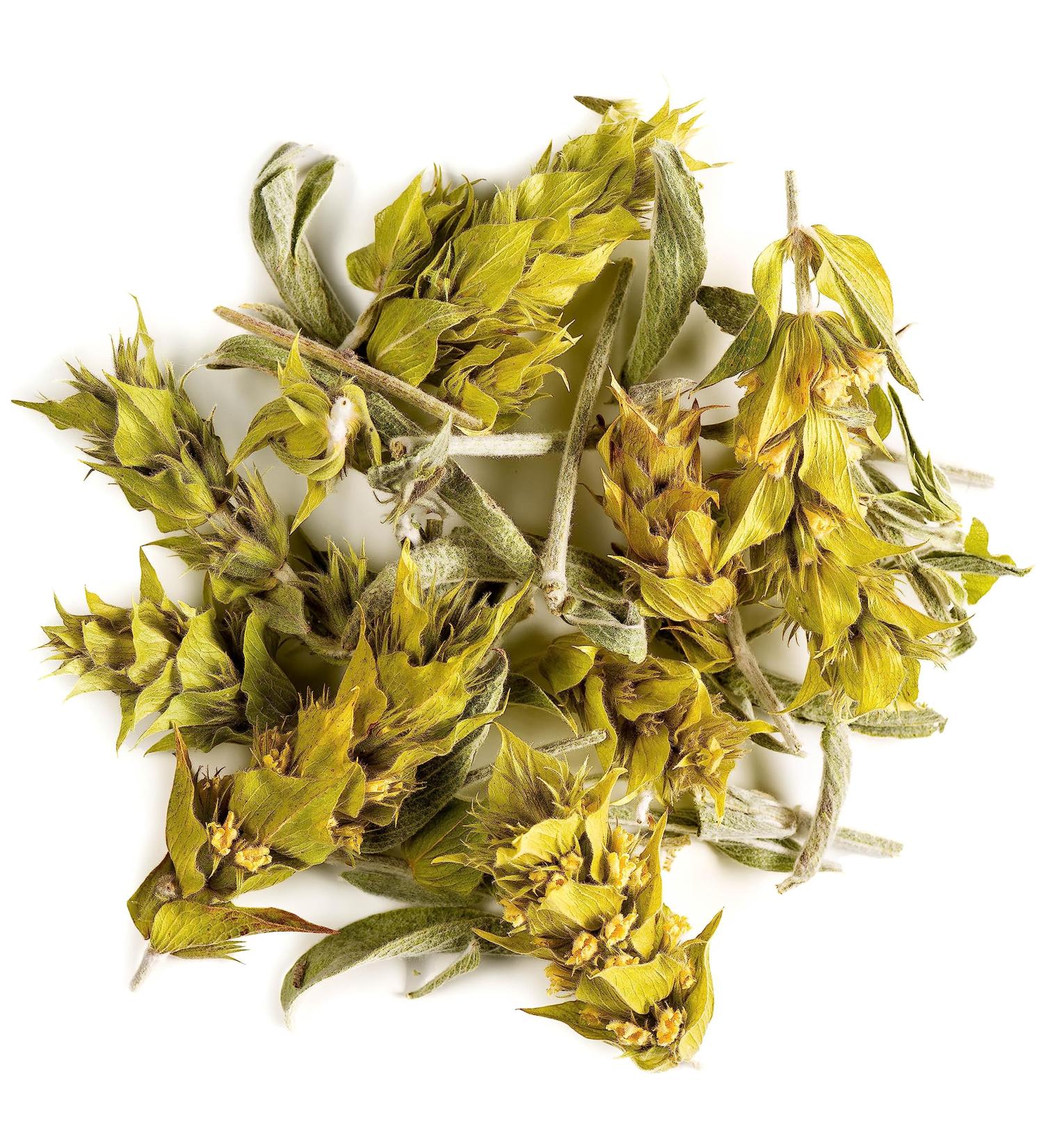 Organic Greek Mountain Herbal Tea - Ironword Tea (Sideritis Scardica) - 50g Authentic Handpicked Greechische Berktee - Premium Bergkrautee for Wellness - Buy Online on GoSupps.com