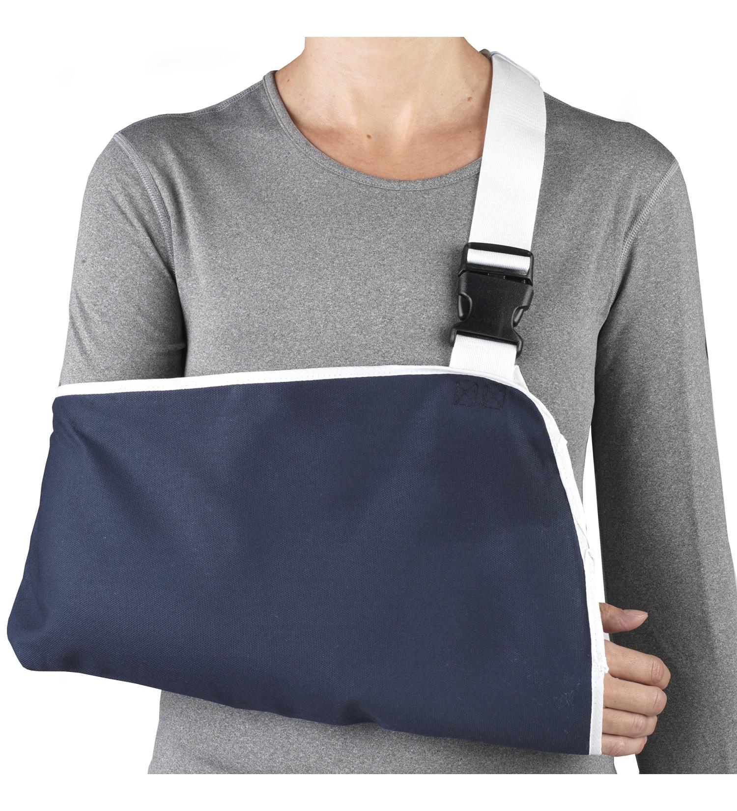 OTC Cradle Arm Sling with Thumb Loop - Reversible Universal Design for Left/Right Shoulder - International Shipping Available - Buy Online on GoSupps.com