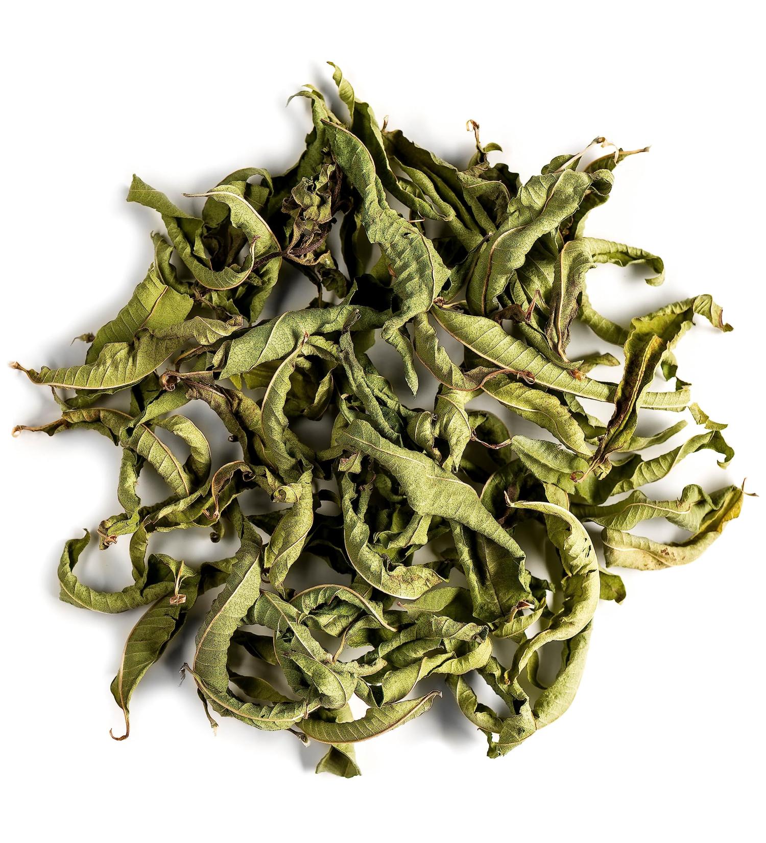 Organic Lemon Verbena Herbal Tea - Handpicked from Greece | Aloysia Triphylla - 100g Pack | Refreshing Verveine & Luisa Tea - Buy Online on GoSupps.com