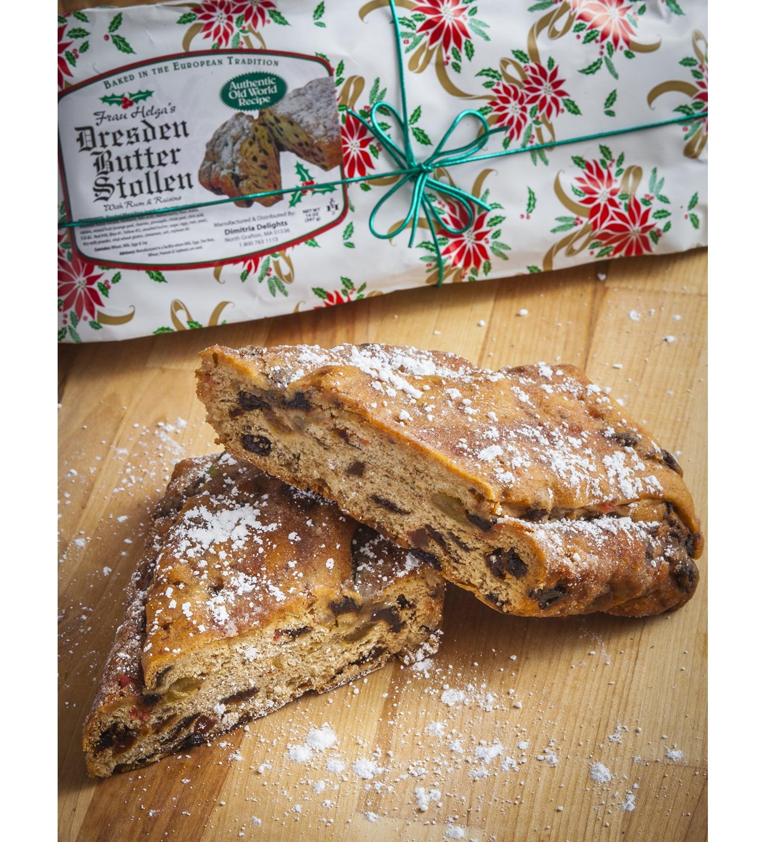 Frau Helga's Dresden Butter Stollen 14 Oz