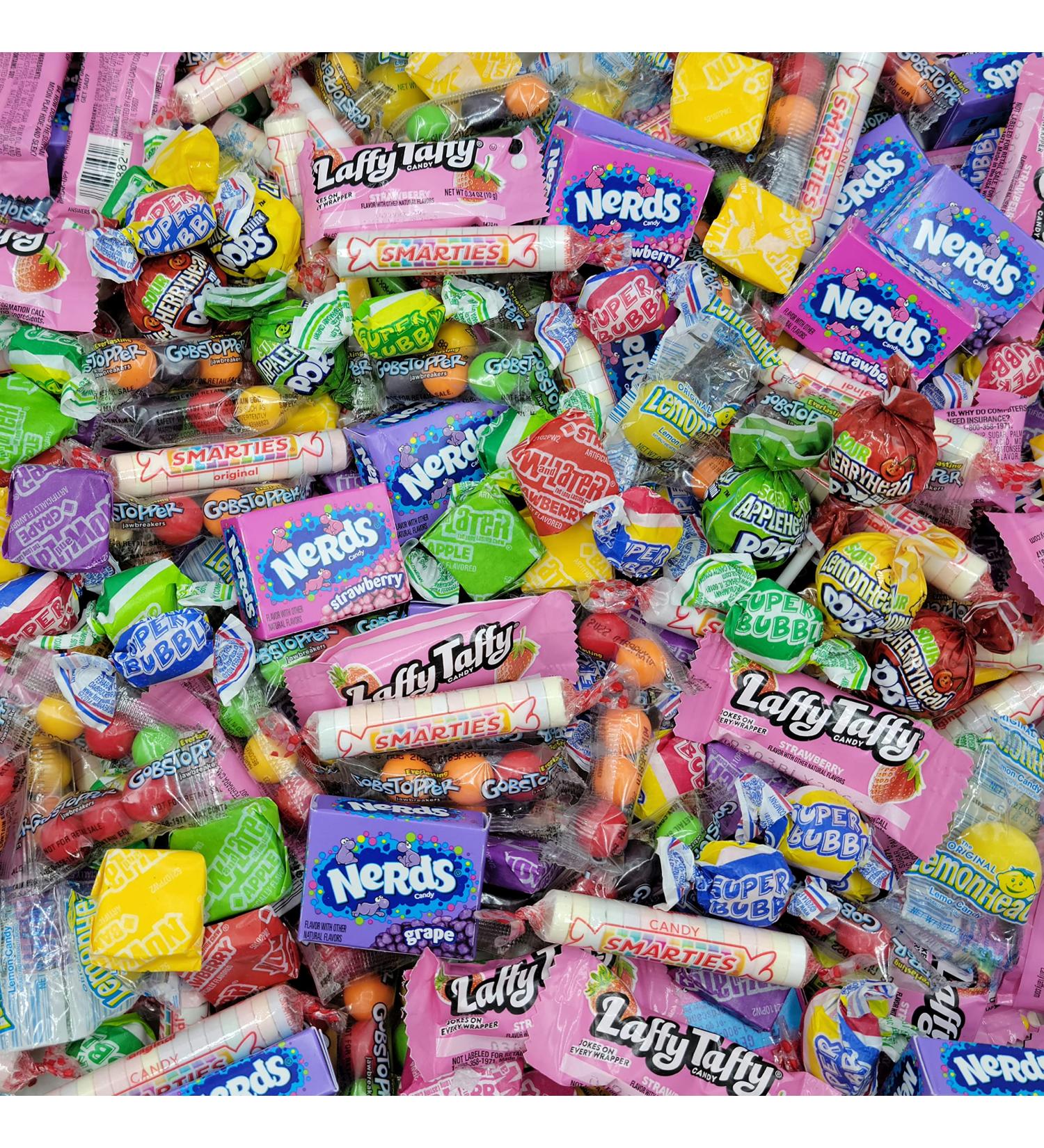 SWEET and AWESOME Candy Assortment - Sweetarts, Now and Later, Chewy Lemonhead, Super Bubble Apple, Trolli Sour Brite Crawlers, Jelly Bird Eggs - 2 Pounds Bulk Party Mix by Brachs - Buy Online on GoSupps.com