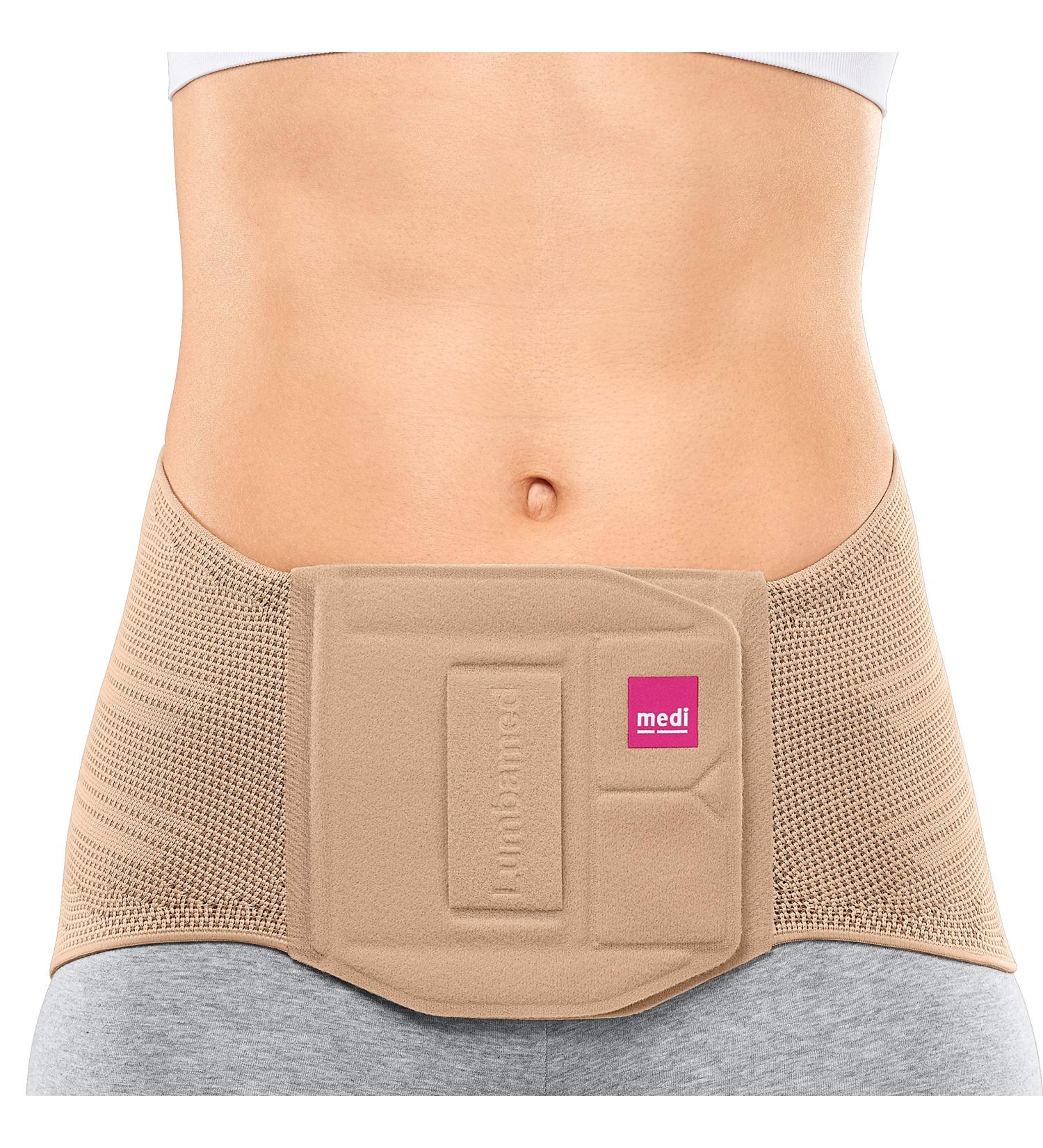 Medi Lumbamed Basic Back Orthosis for Women - Sand - Size I | Lumbar Spine Stabilizer - Buy Online on GoSupps.com