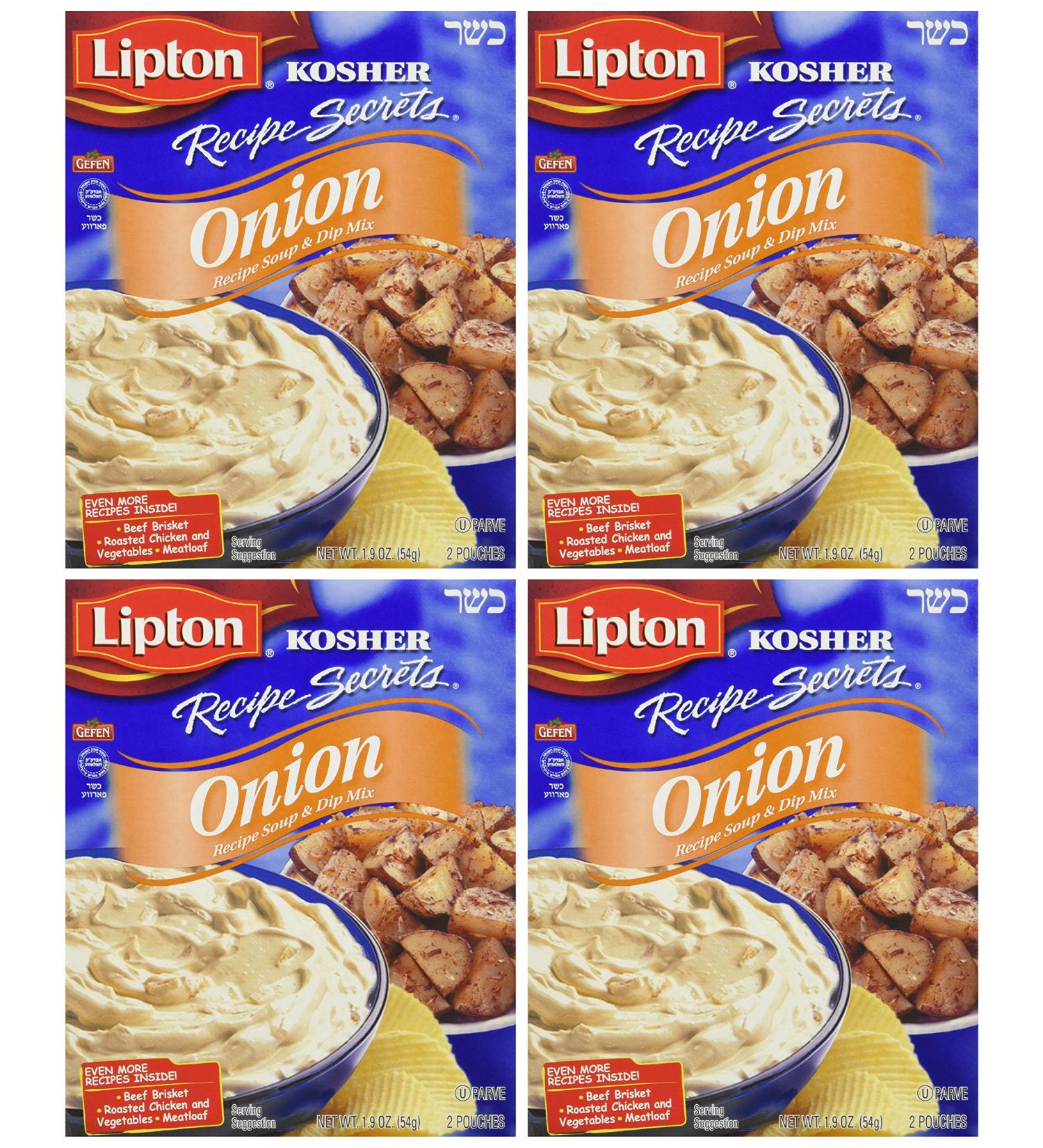 Lipton Kosher Onion Soup Mix - Authentic Recipe Secret - Buy Online on GoSupps.com