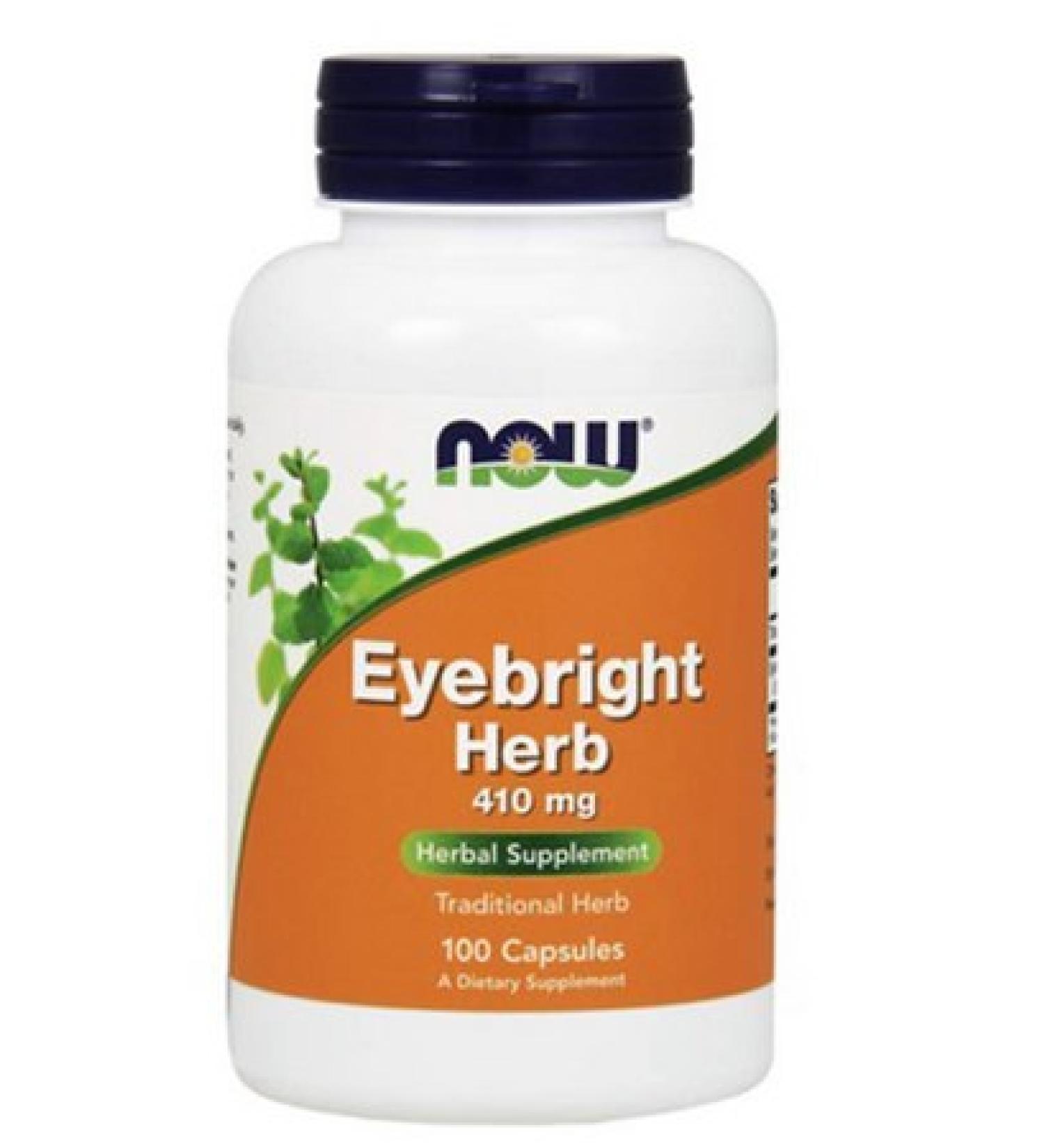 Now Foods Eyebright Herb 410 mg 100 Veggie Caps