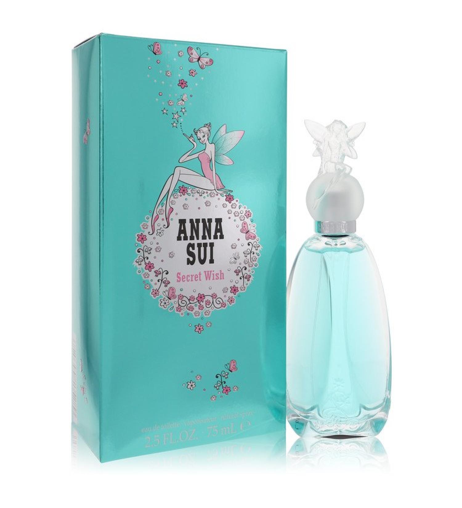 Secret Wish by Anna Sui Eau De Toilette Spray 2.5 oz for Women