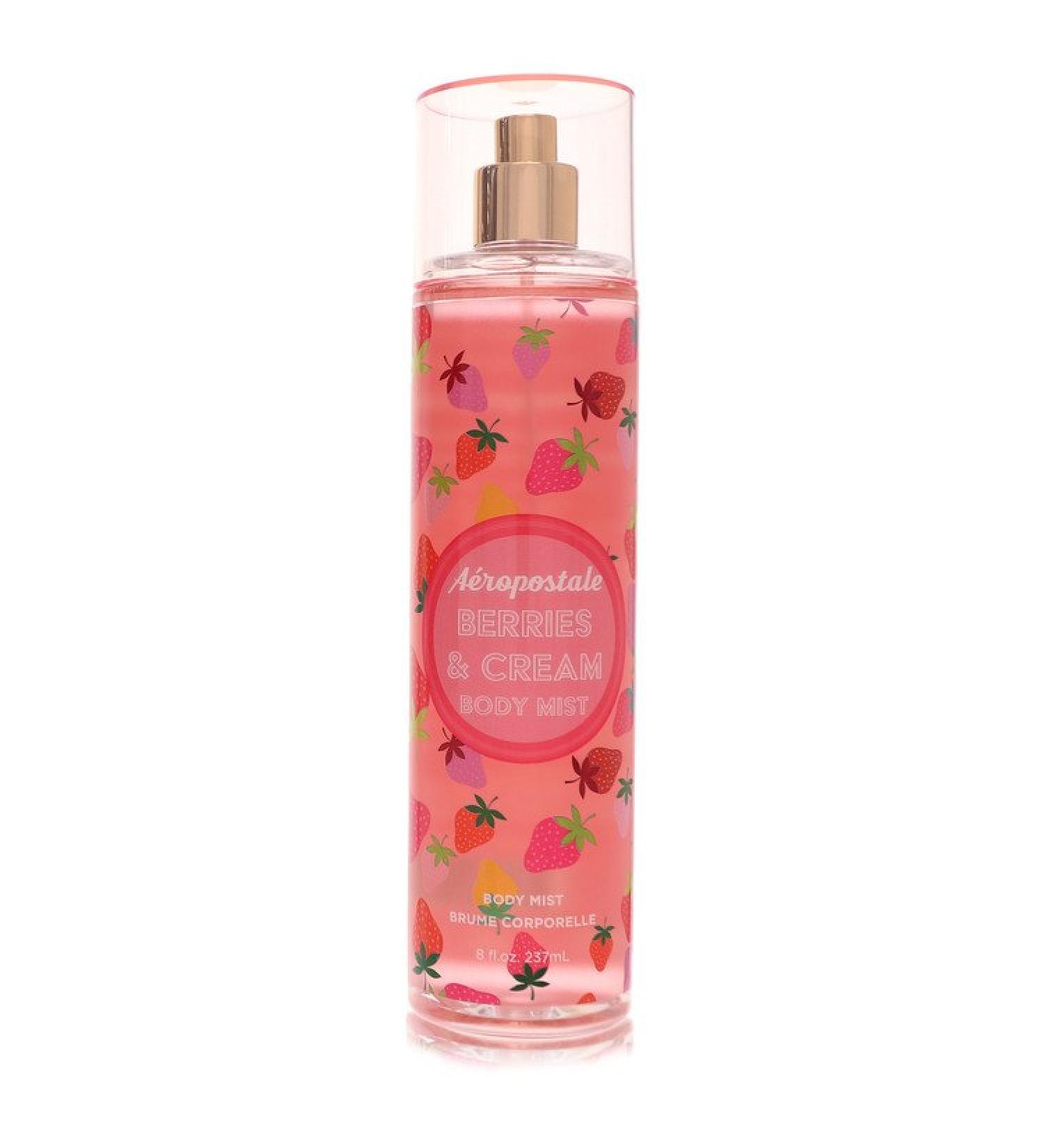 Aeropostale Berries & Cream by Aeropostale Body Mist Spray 8 oz for Men