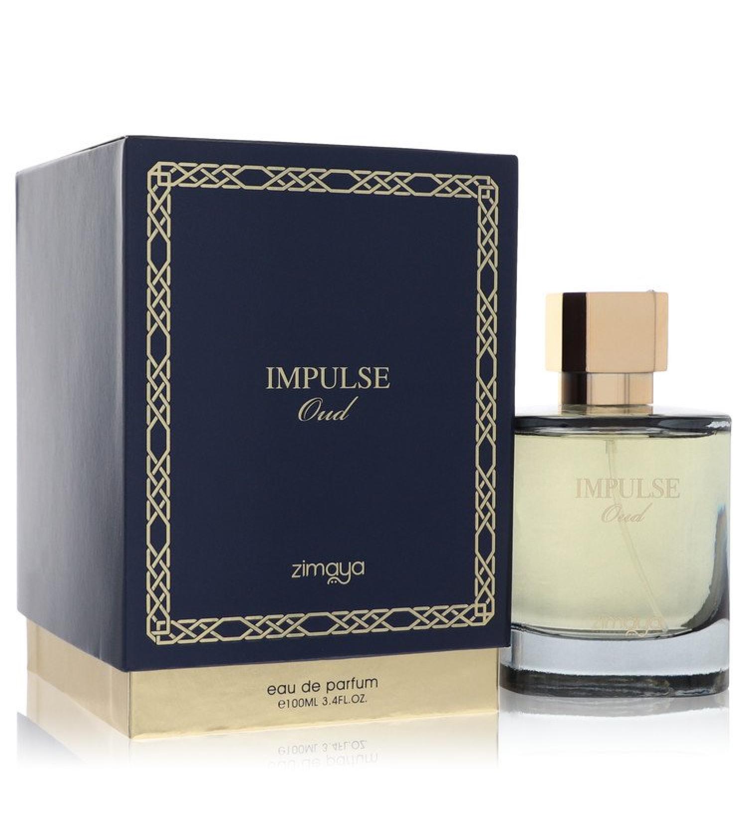 Afnan Zimaya Impulse Oud by Afnan Eau De Toilette Spray (Unisex) 3.4 oz for Men