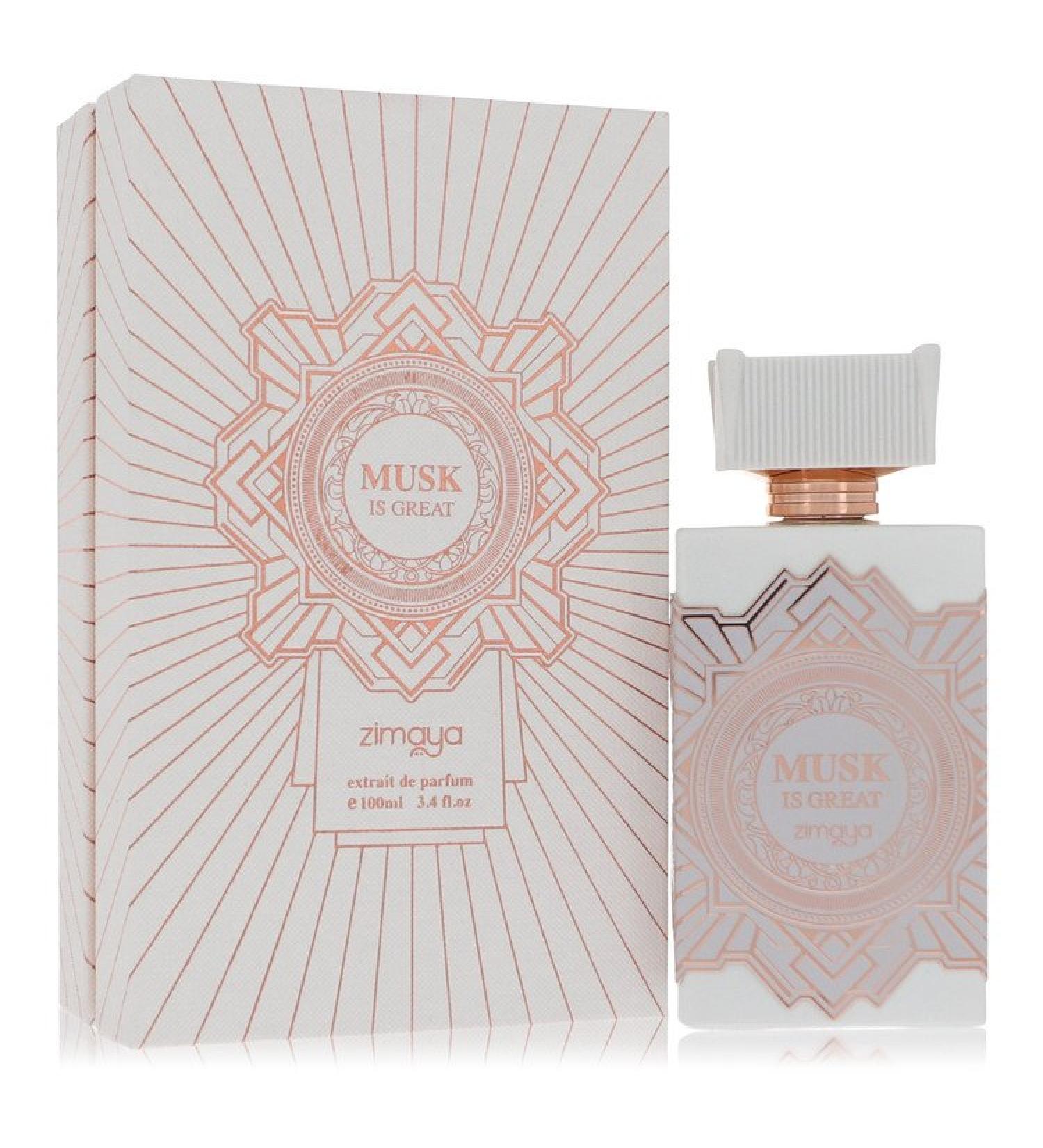 Afnan Musk is Great by Afnan Extrait De Parfum Spray (Unisex) 3.4 oz for Women