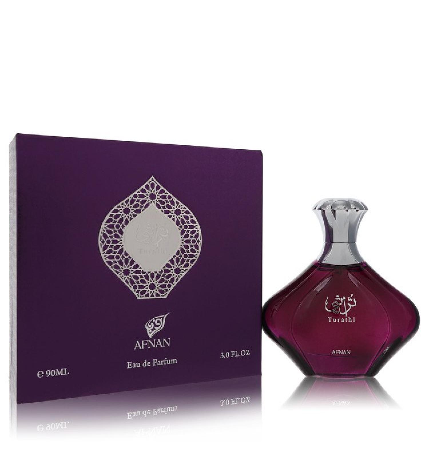 Afnan Turathi Purple by Afnan Eau De Parfum Spray 3 oz for Women