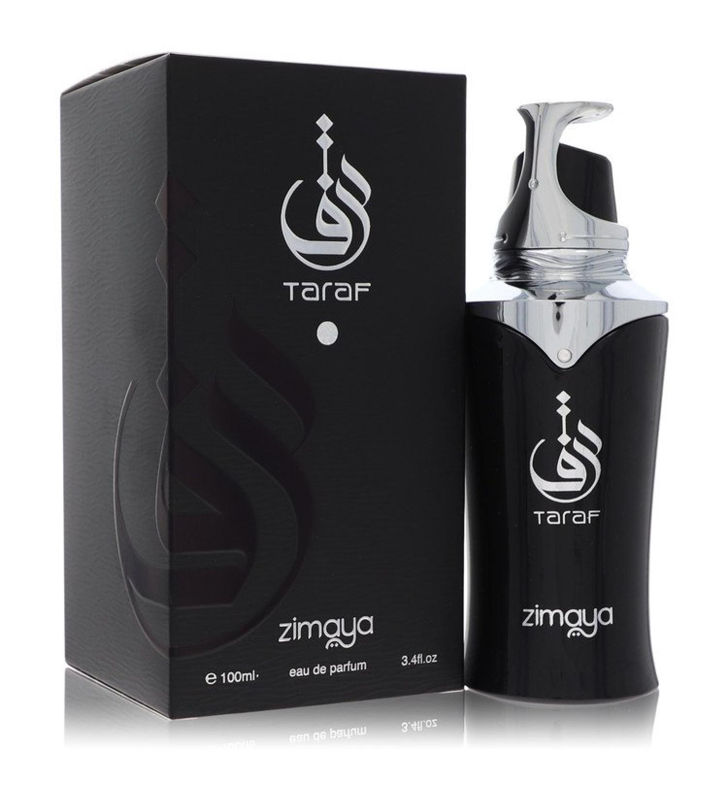 Afnan Zimaya Taraf Black by Afnan Eau De Parfum Spray 3.4 oz for Men
