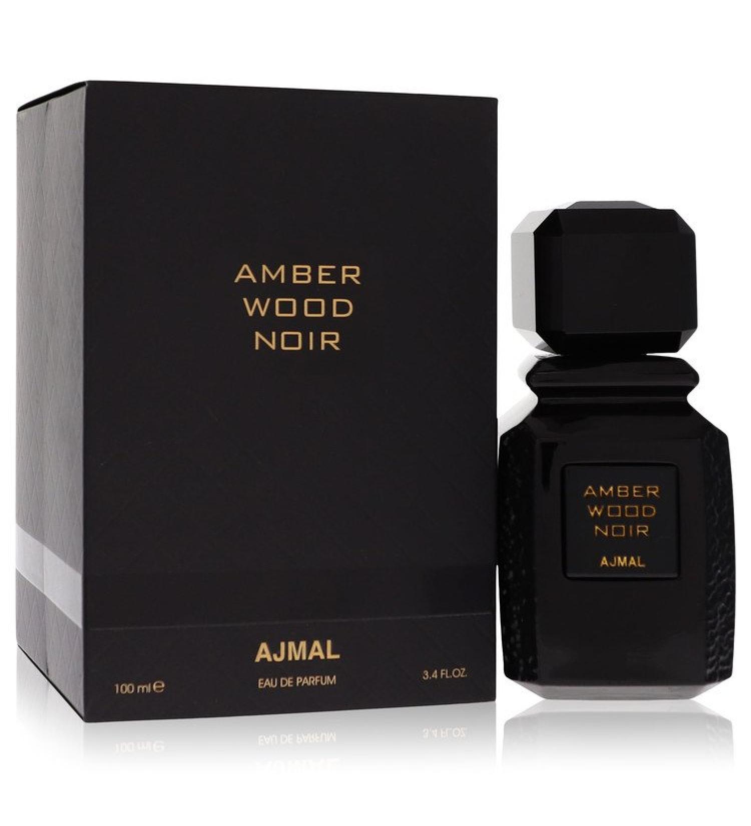 Ajmal Amber Wood Noir by Ajmal Eau De Parfum Spray (Unisex) 3.4 oz for Women